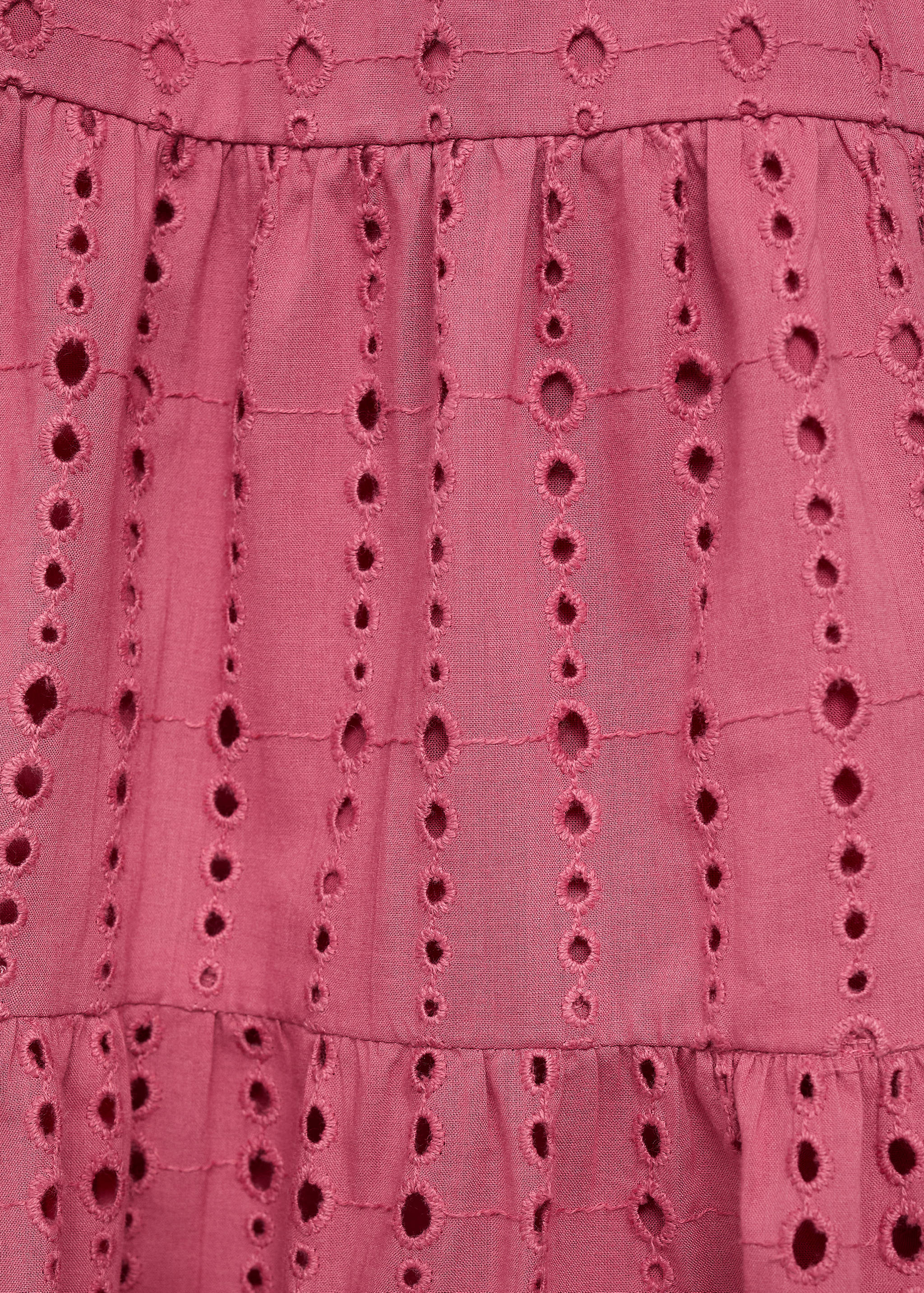 Frills embroidered dress - Details of the article 0