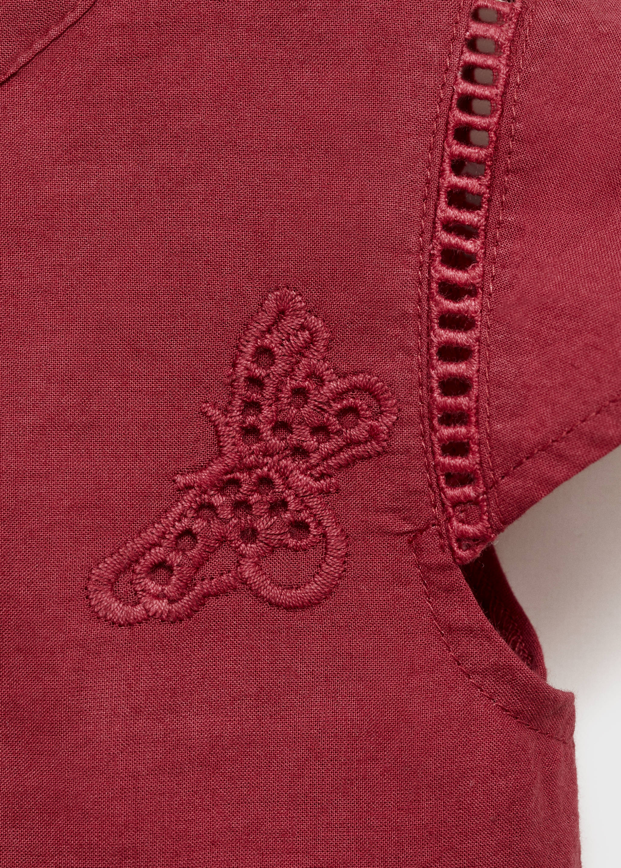 Embroidered detail dress - Details of the article 8