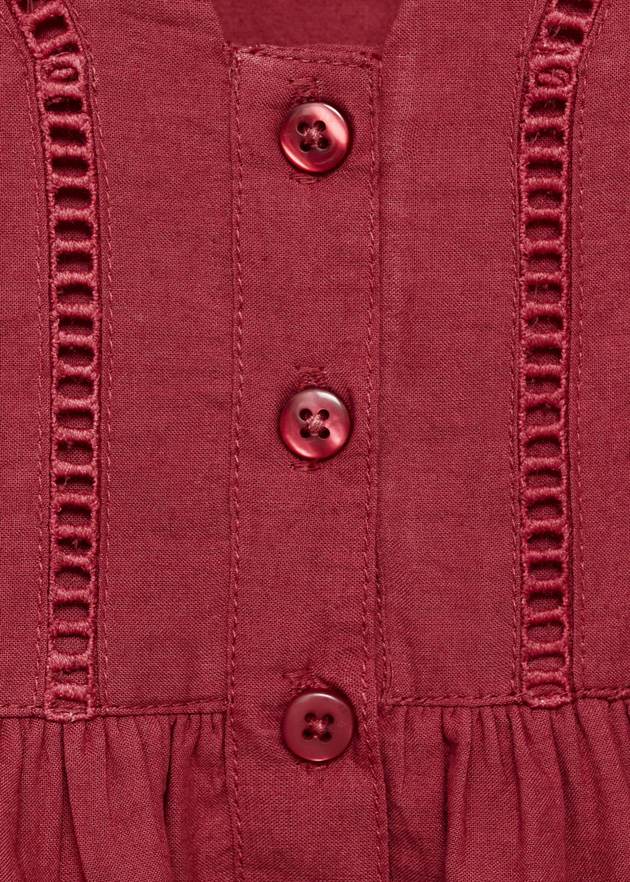 Embroidered detail dress - Details of the article 0