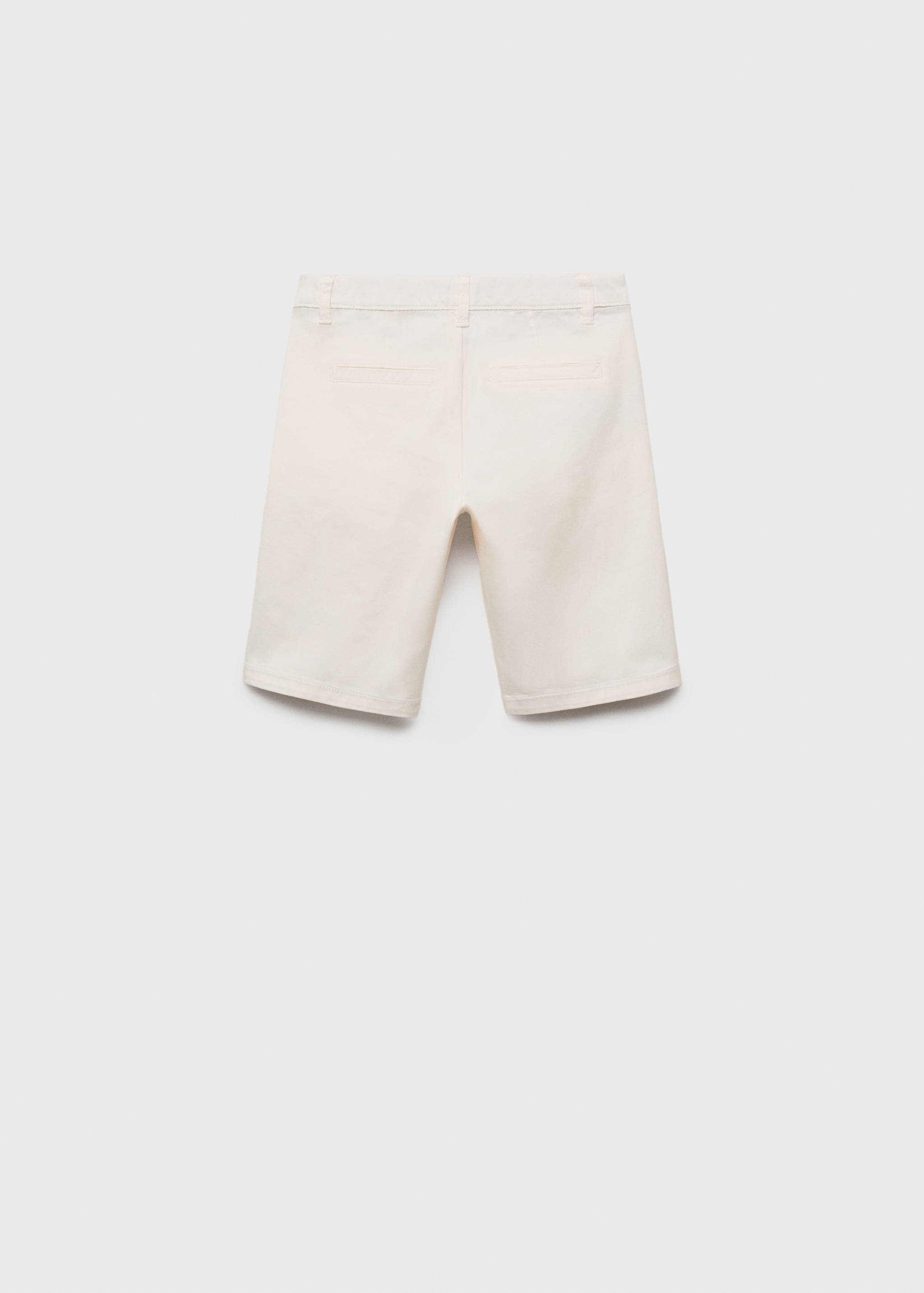 Bermudas estilo chino algodón - Reverso del artículo