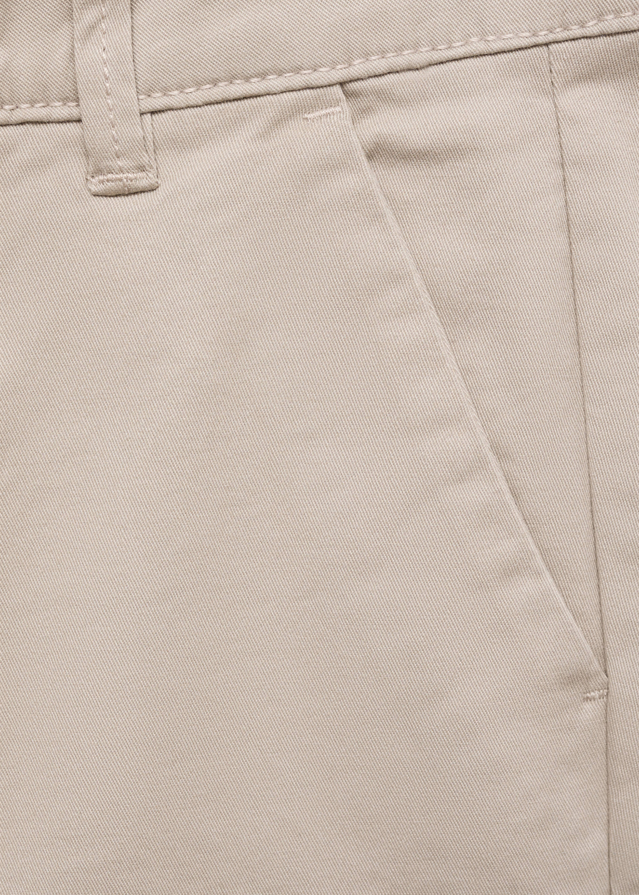 Cotton chino style Bermuda shorts - Details of the article 0
