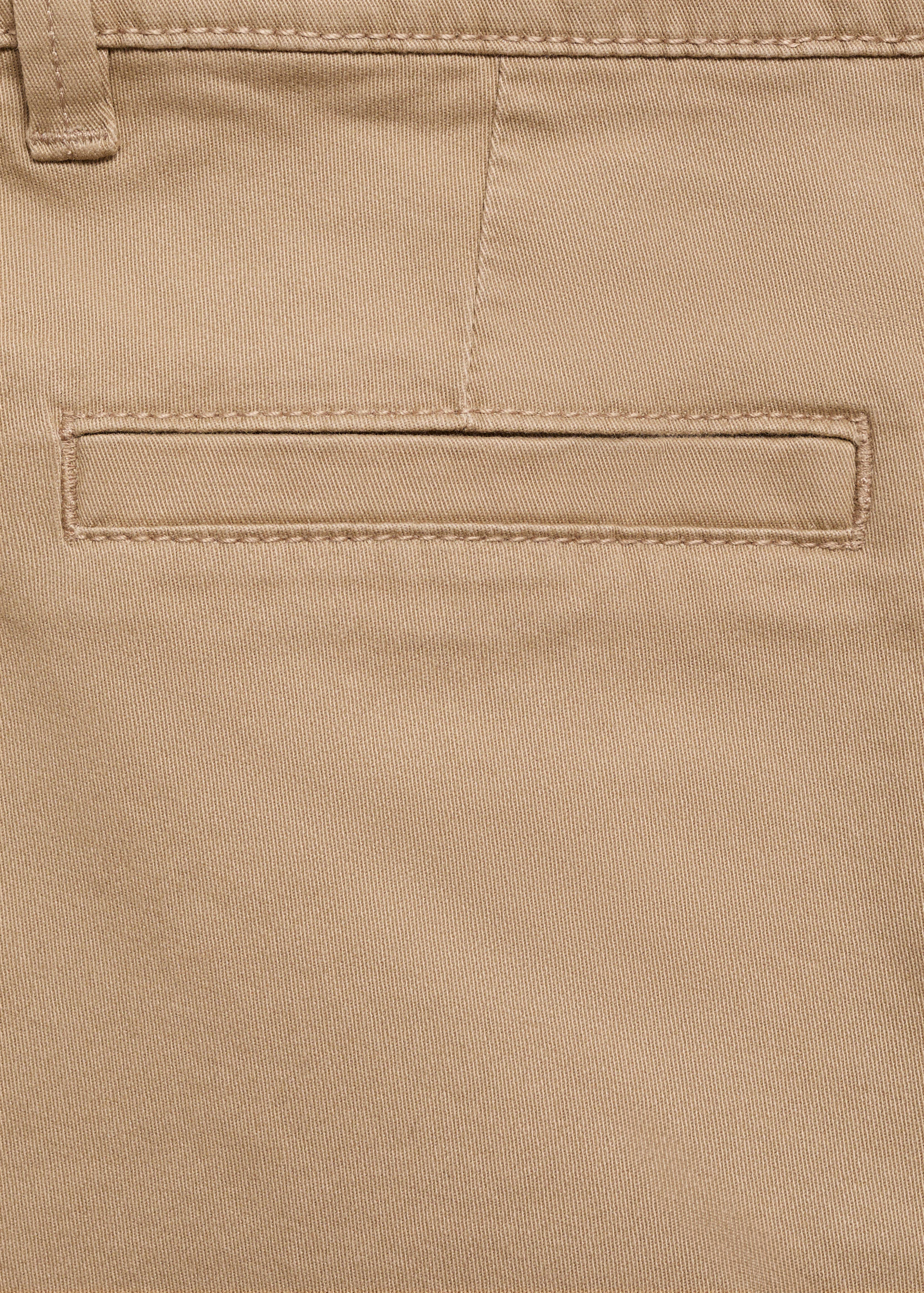 Cotton chino style Bermuda shorts - Details of the article 0