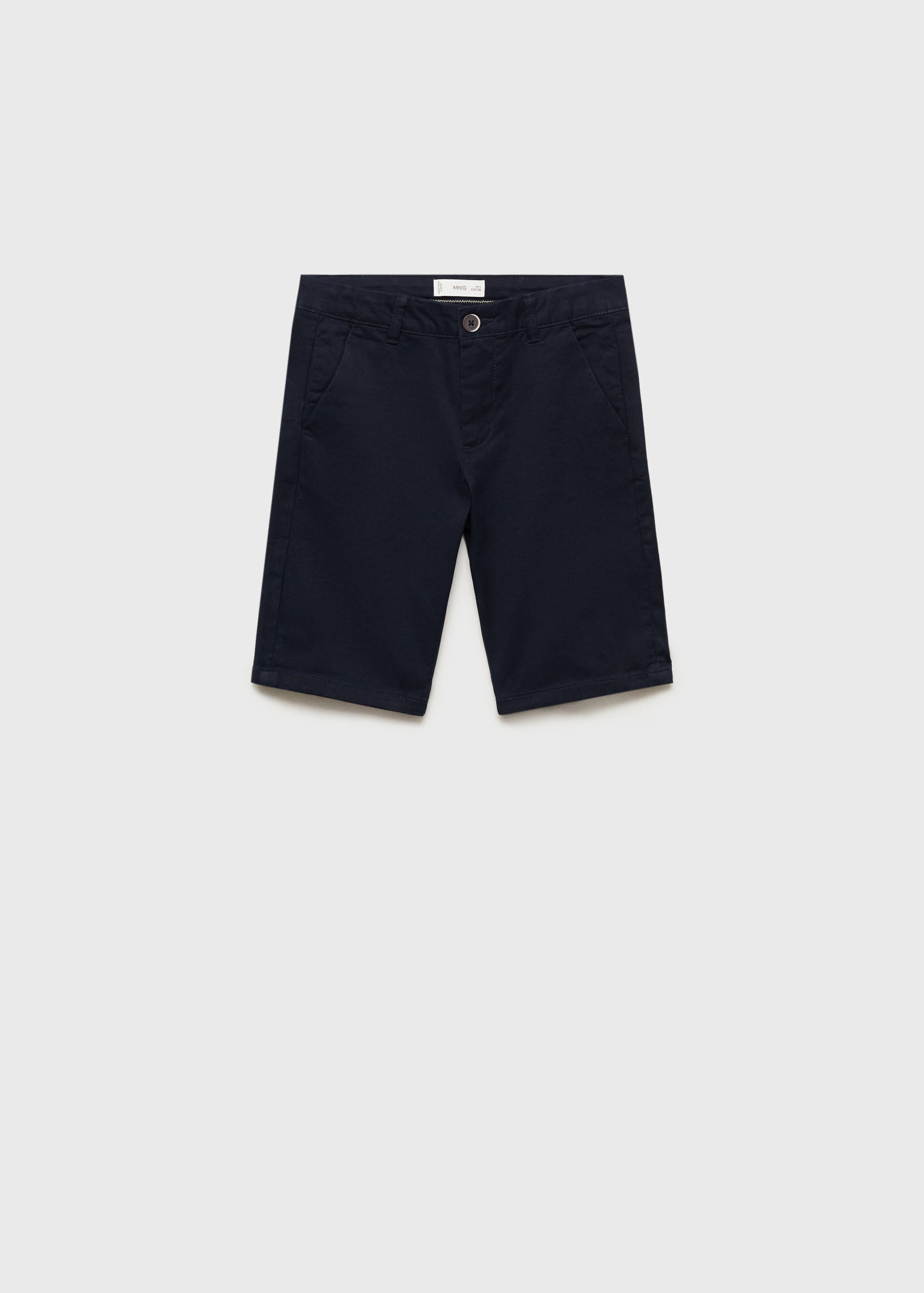 Cotton chino style Bermuda shorts - Article without model