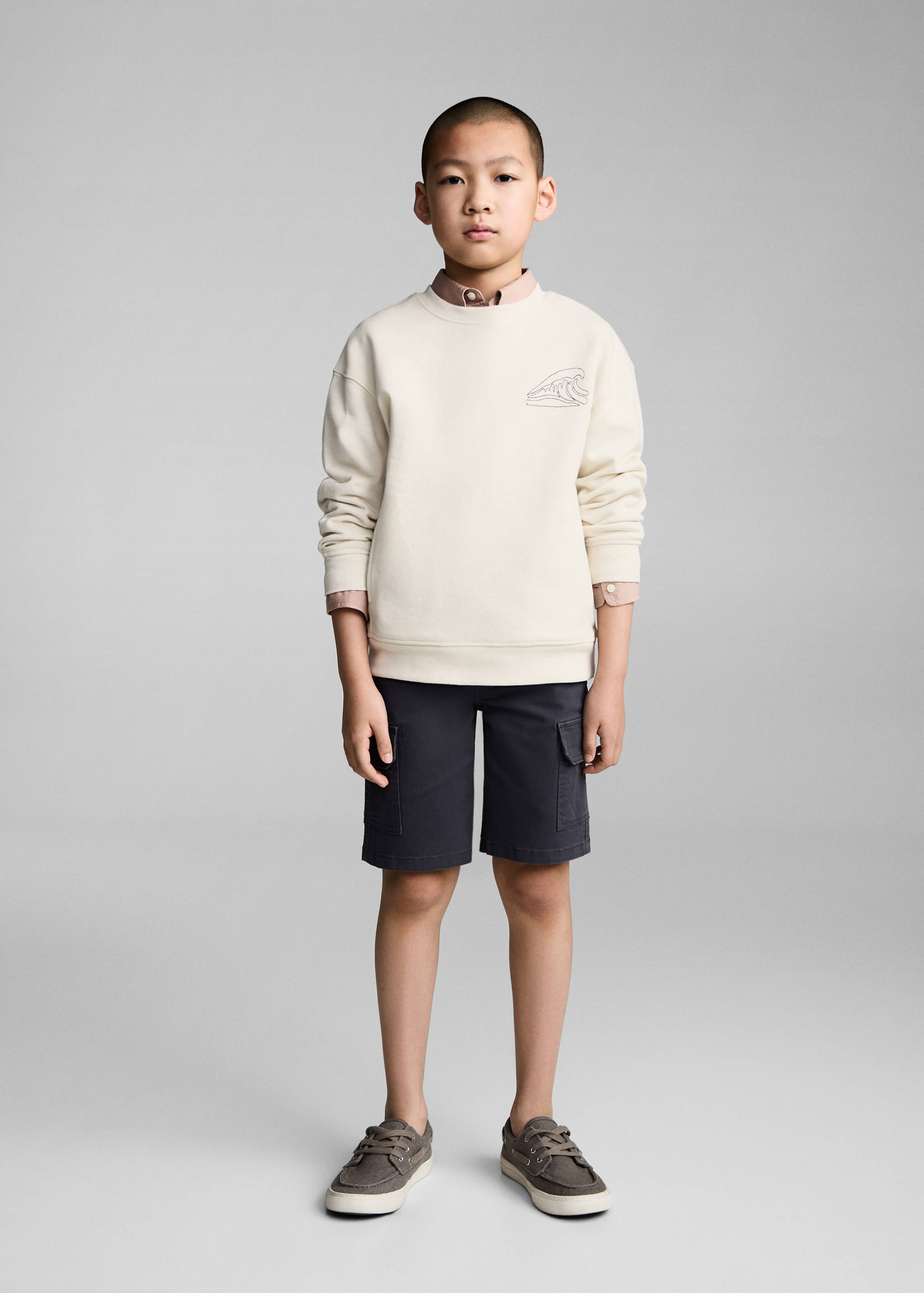 Cargo Bermuda shorts - General plane