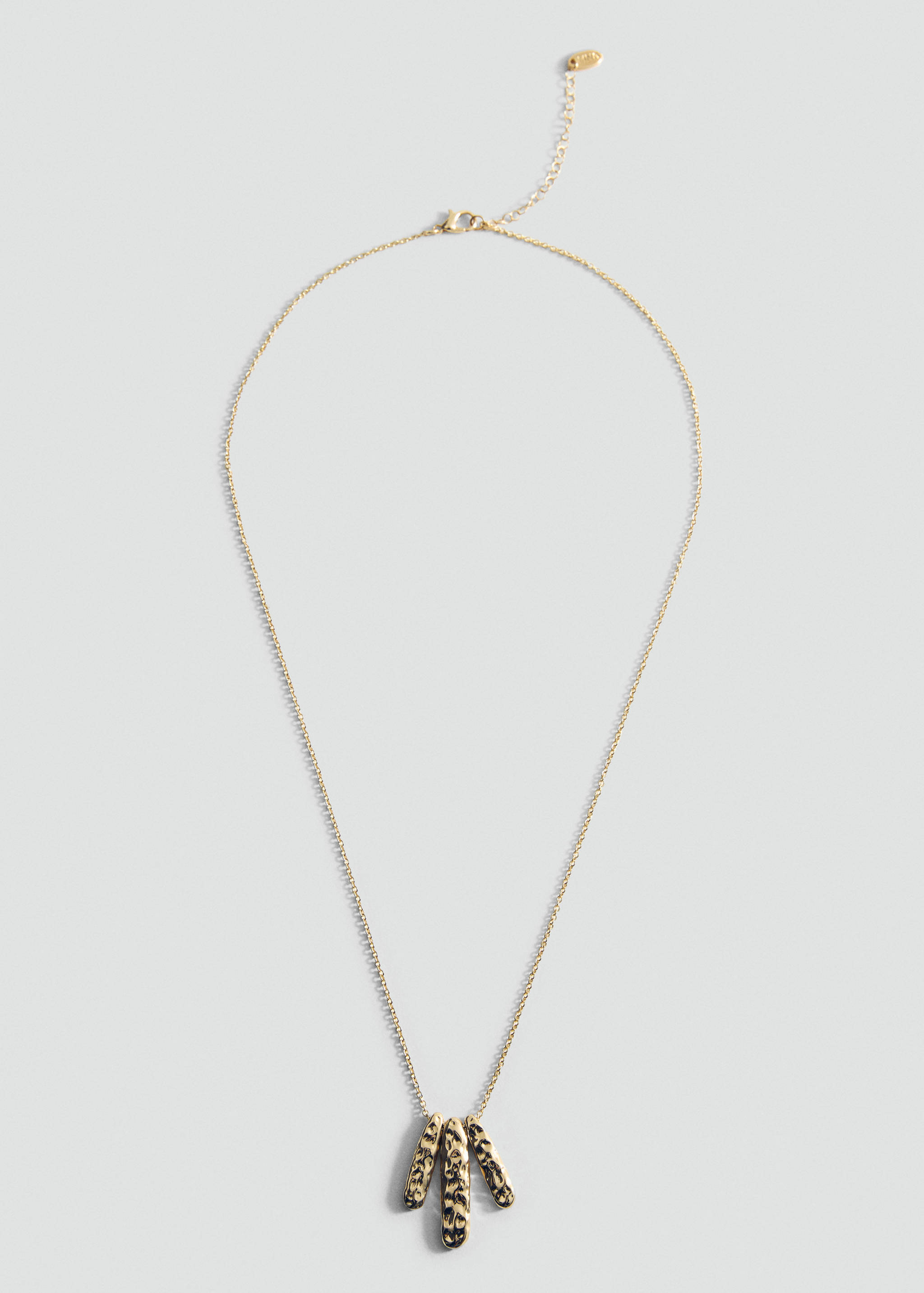 Textured beaded necklace - Article without model