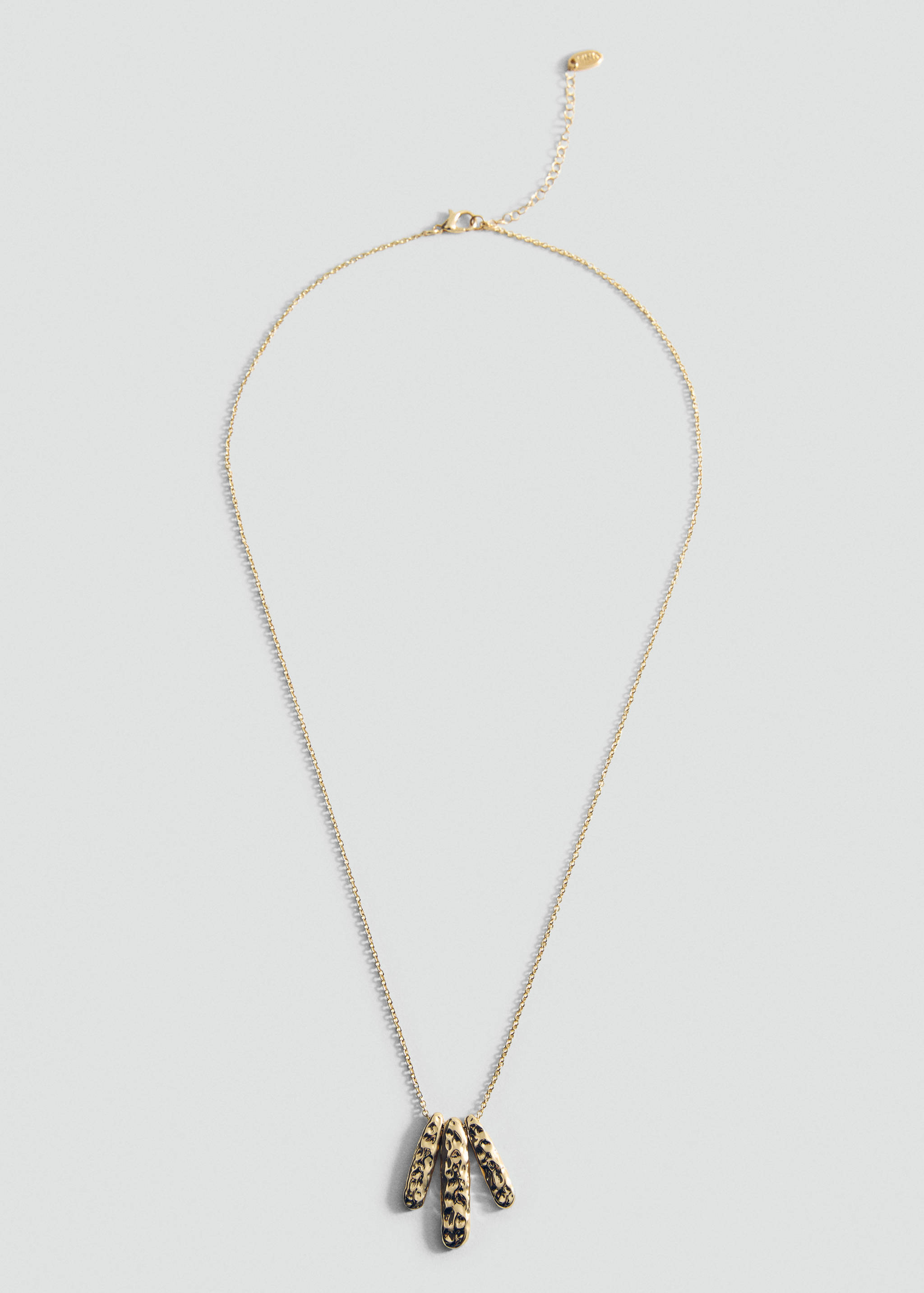 Textured beaded necklace - Article without model