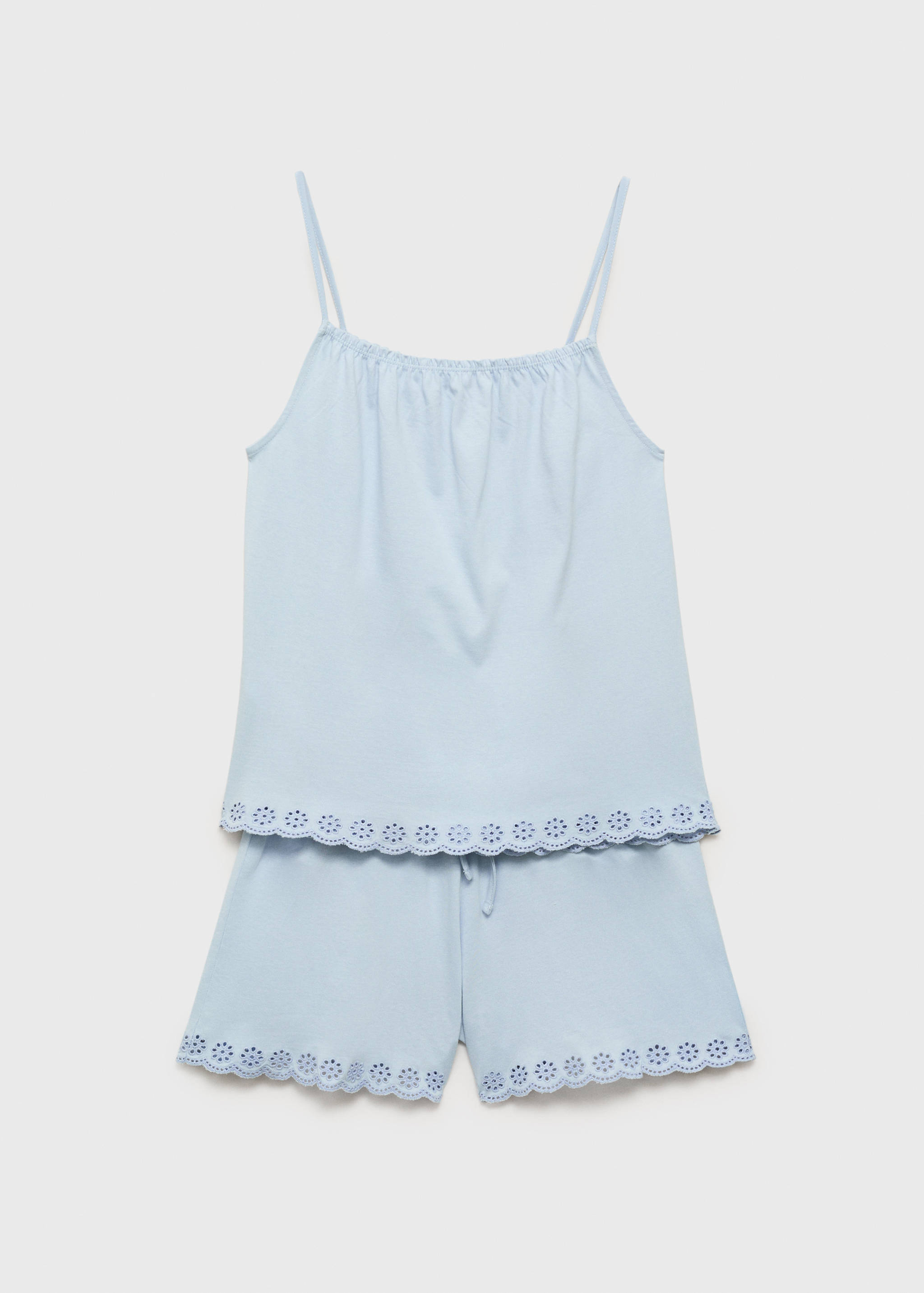 Пижама с вышивкой - Изделие без модели