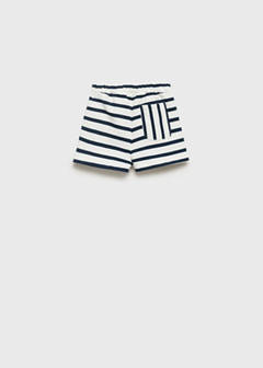 Stripe-print shorts — Dark Navy 5