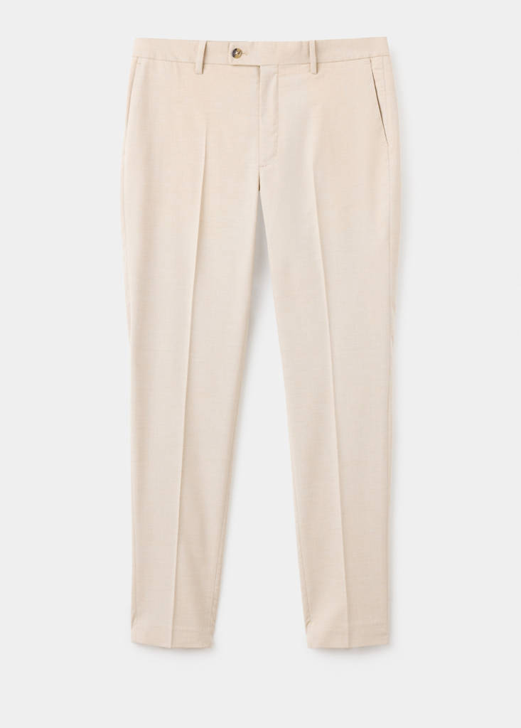 MANGO MAN - TROUSERS MILANU beige - 46