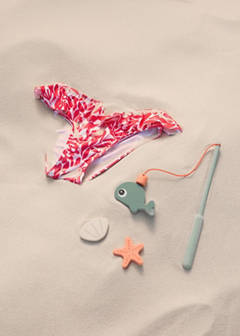 Bikini bottoms with ruffles — Red 2