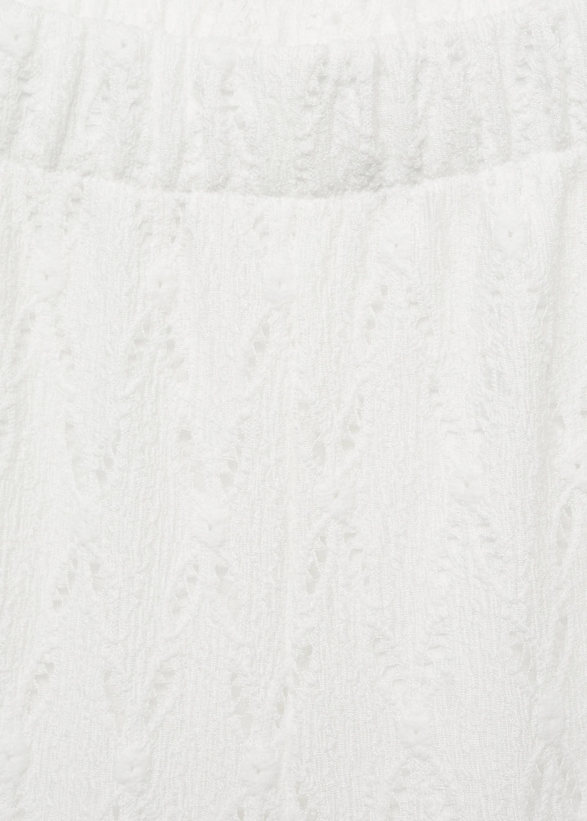 Swiss-embroidered trousers — Off White