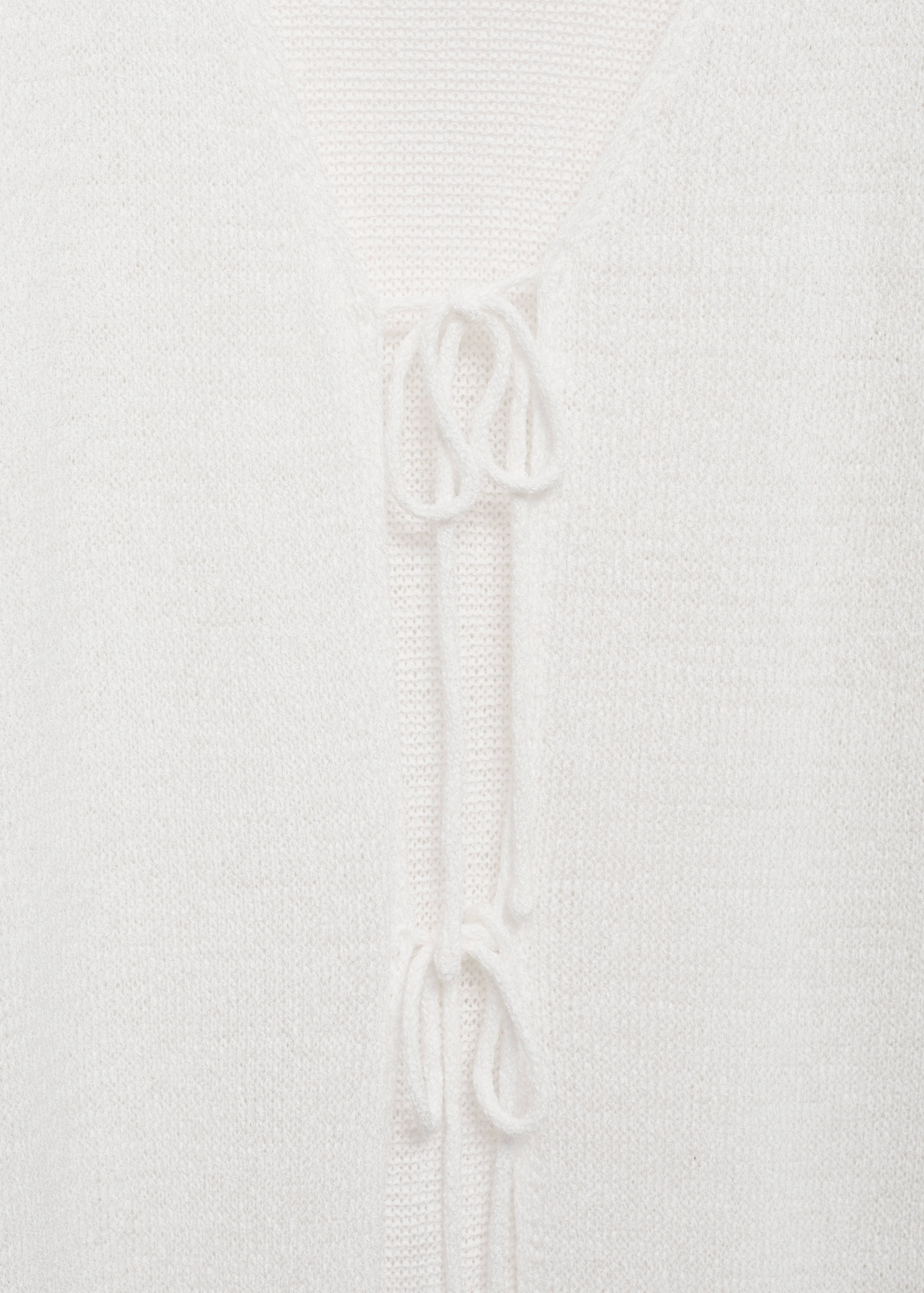 Knit long cardigan - Details of the article 8