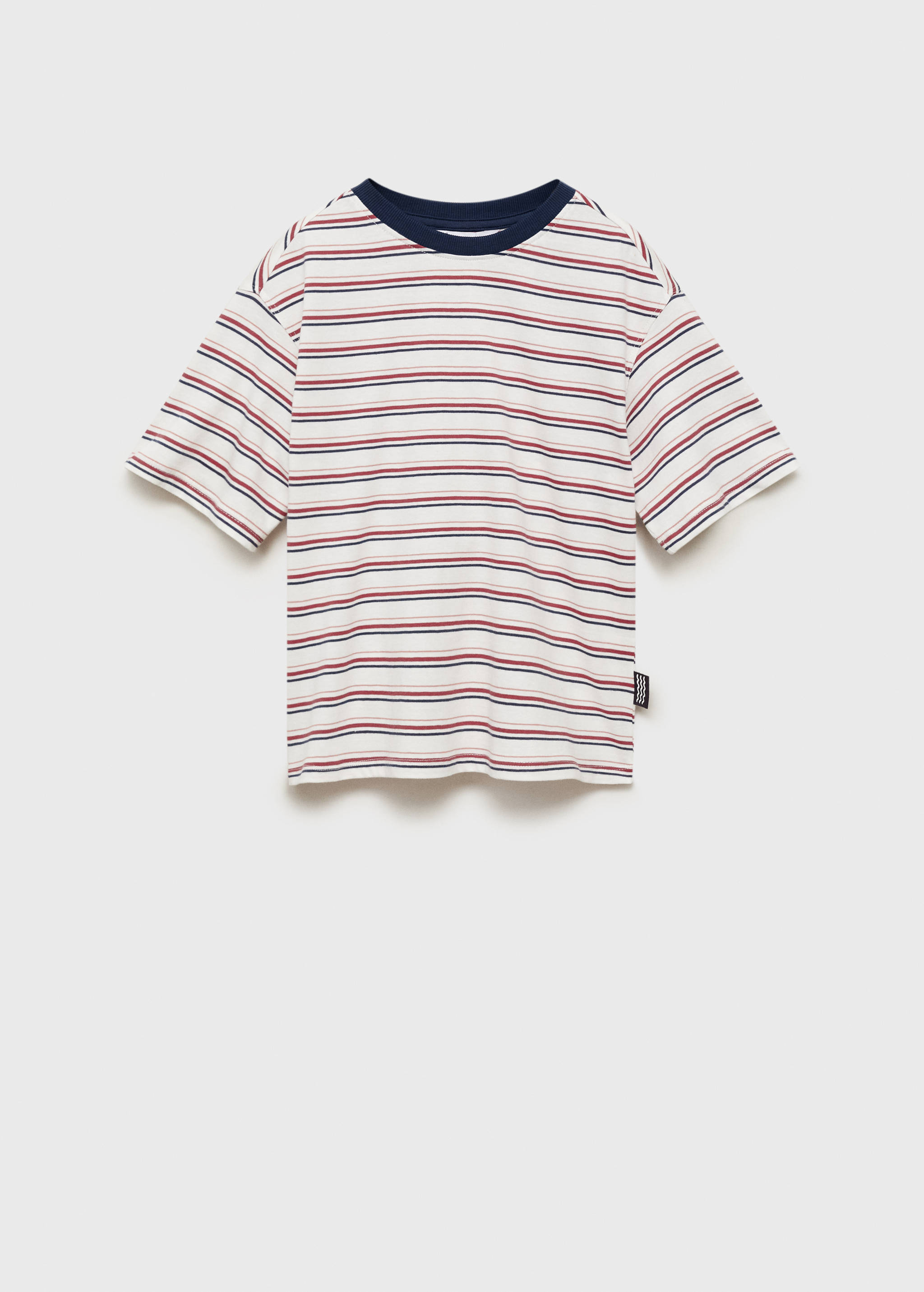 Gestreiftes Baumwoll-Shirt - Artikel ohne Model