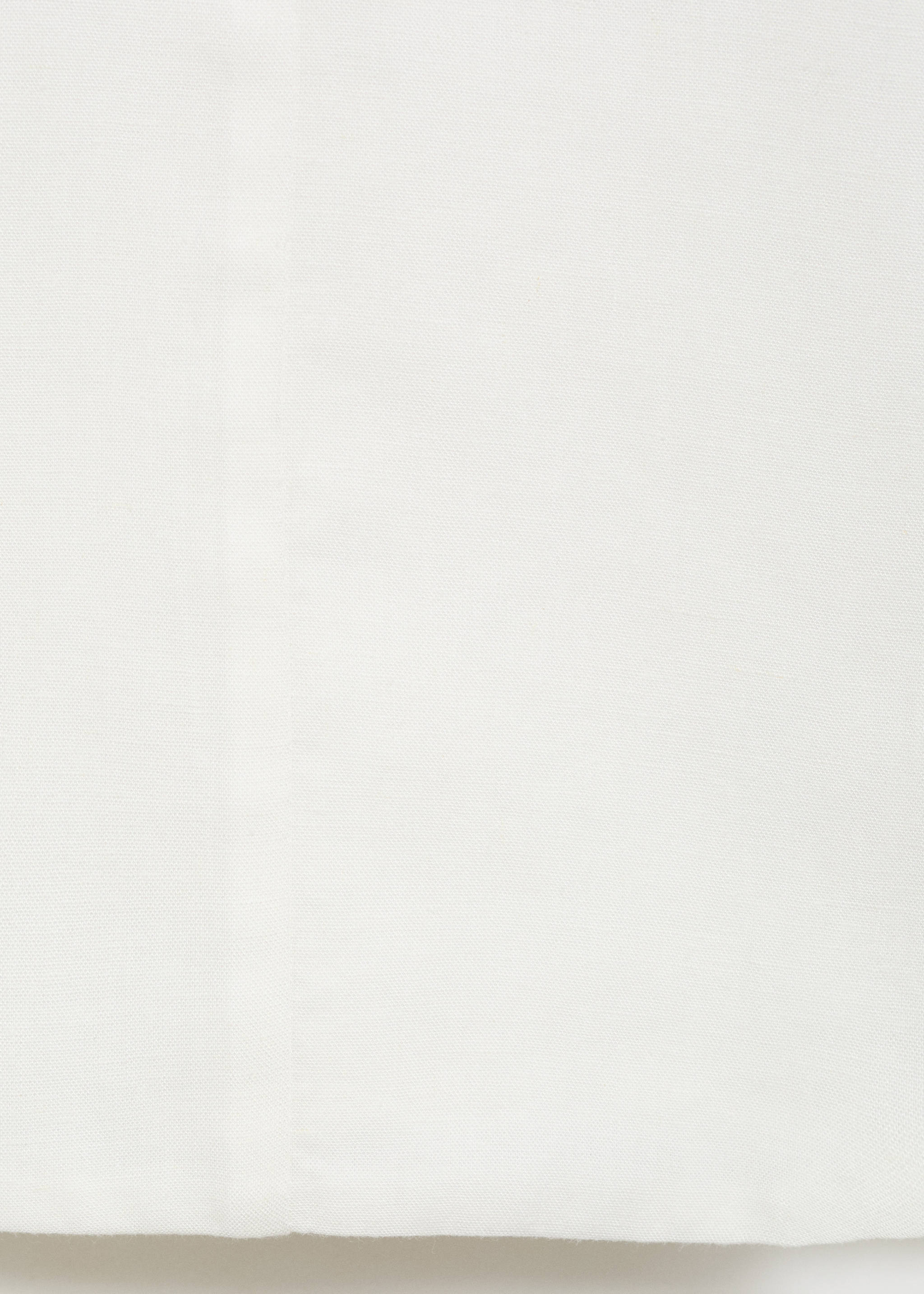 Linen-blend waistcoat - Details of the article 0