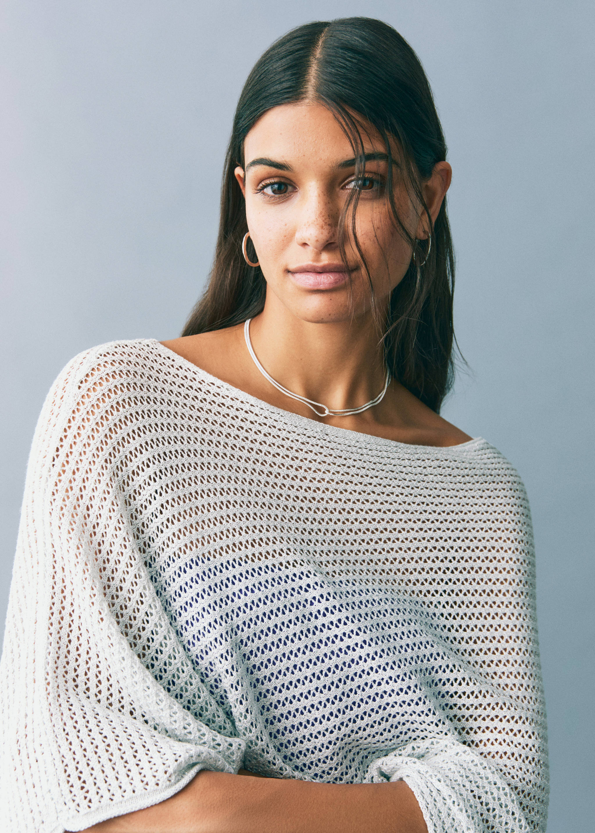 Knit cape - Details of the article 1