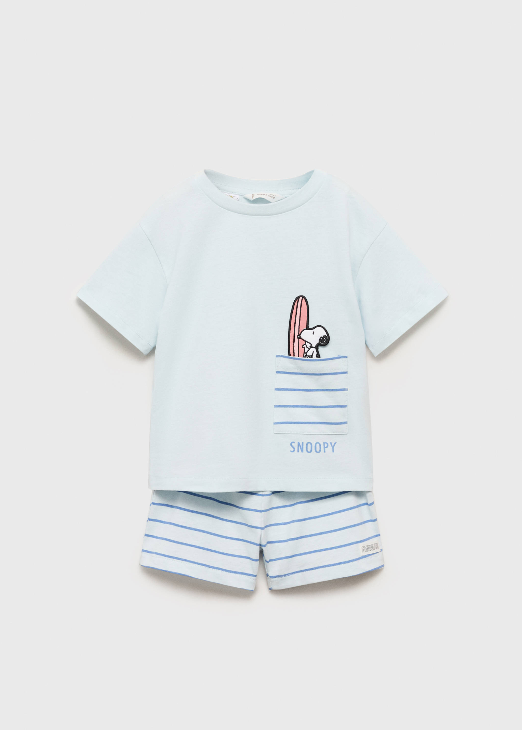 Pigiama corto Snoopy - Articolo senza modello