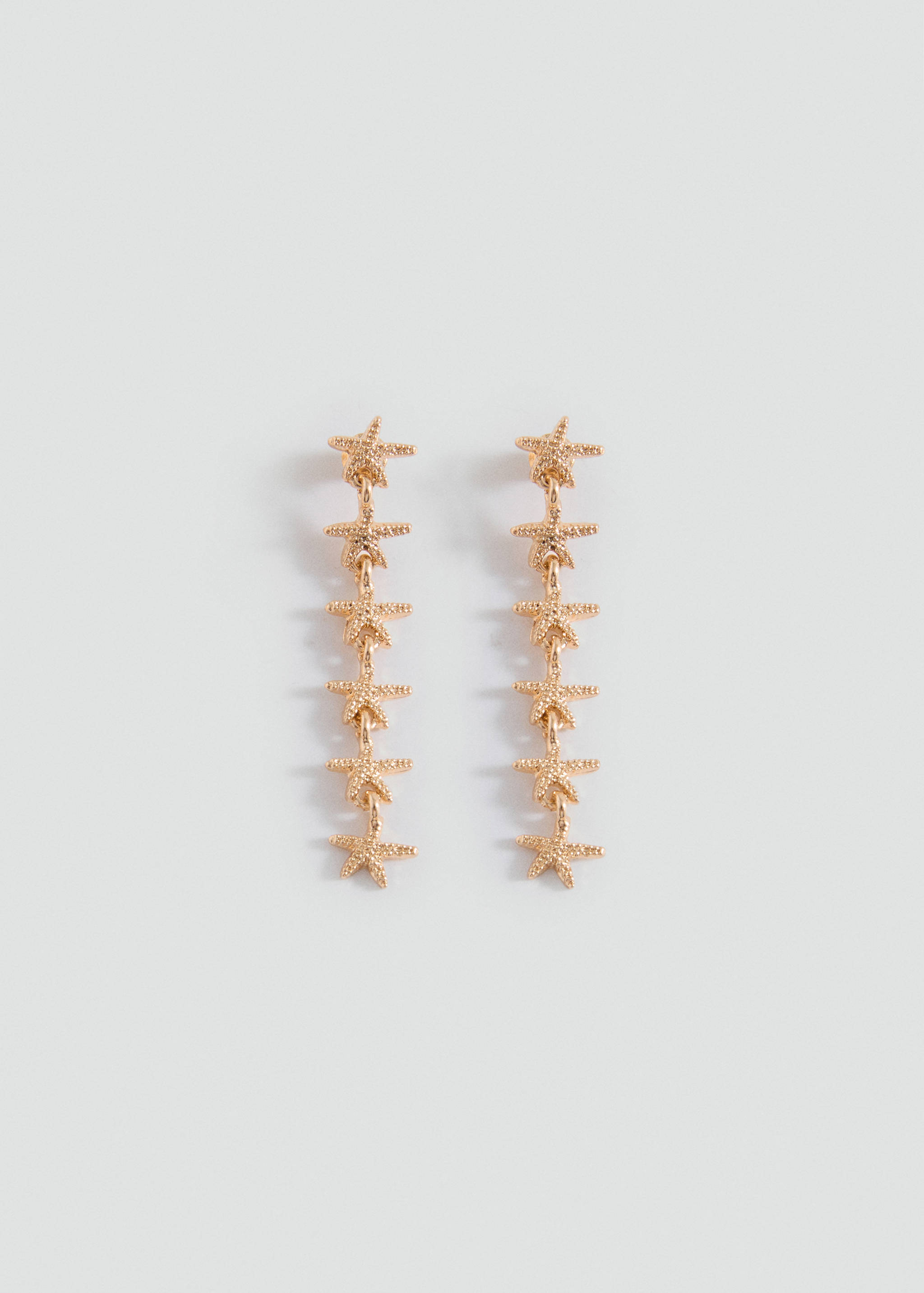 Long star earrings - Article without model