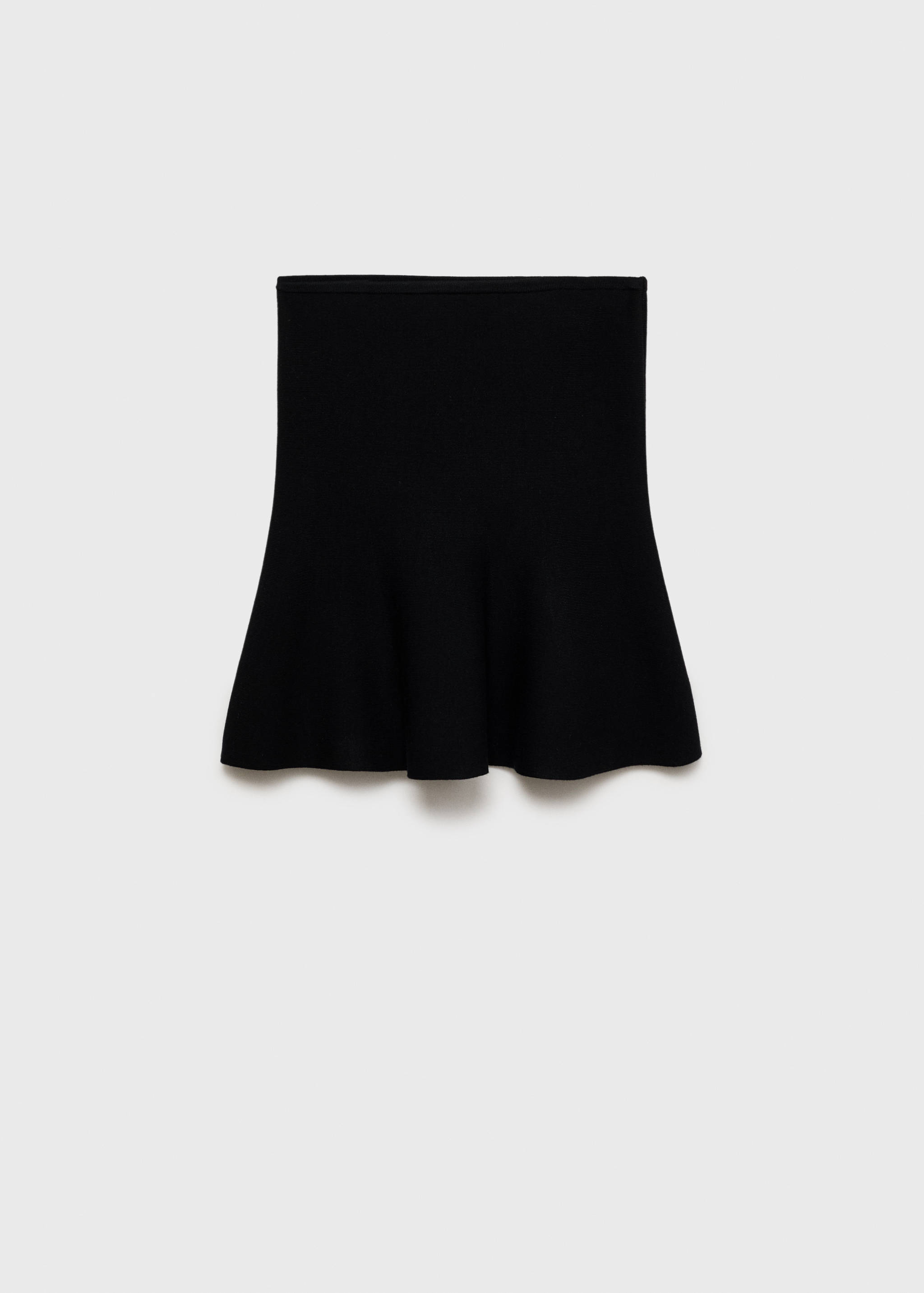 Top peplum de malha fina - Artigo sem modelo