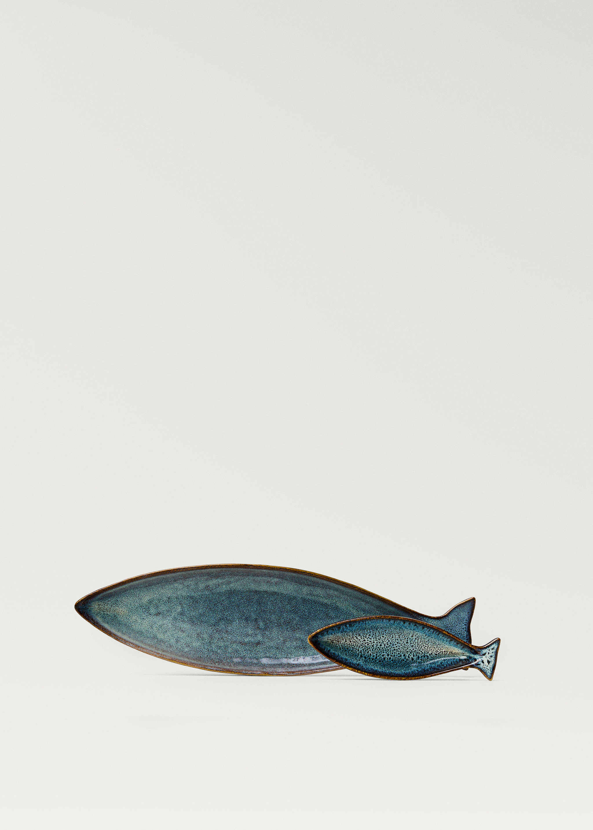 Petit plat sardine en grès - Détail de l'article 3