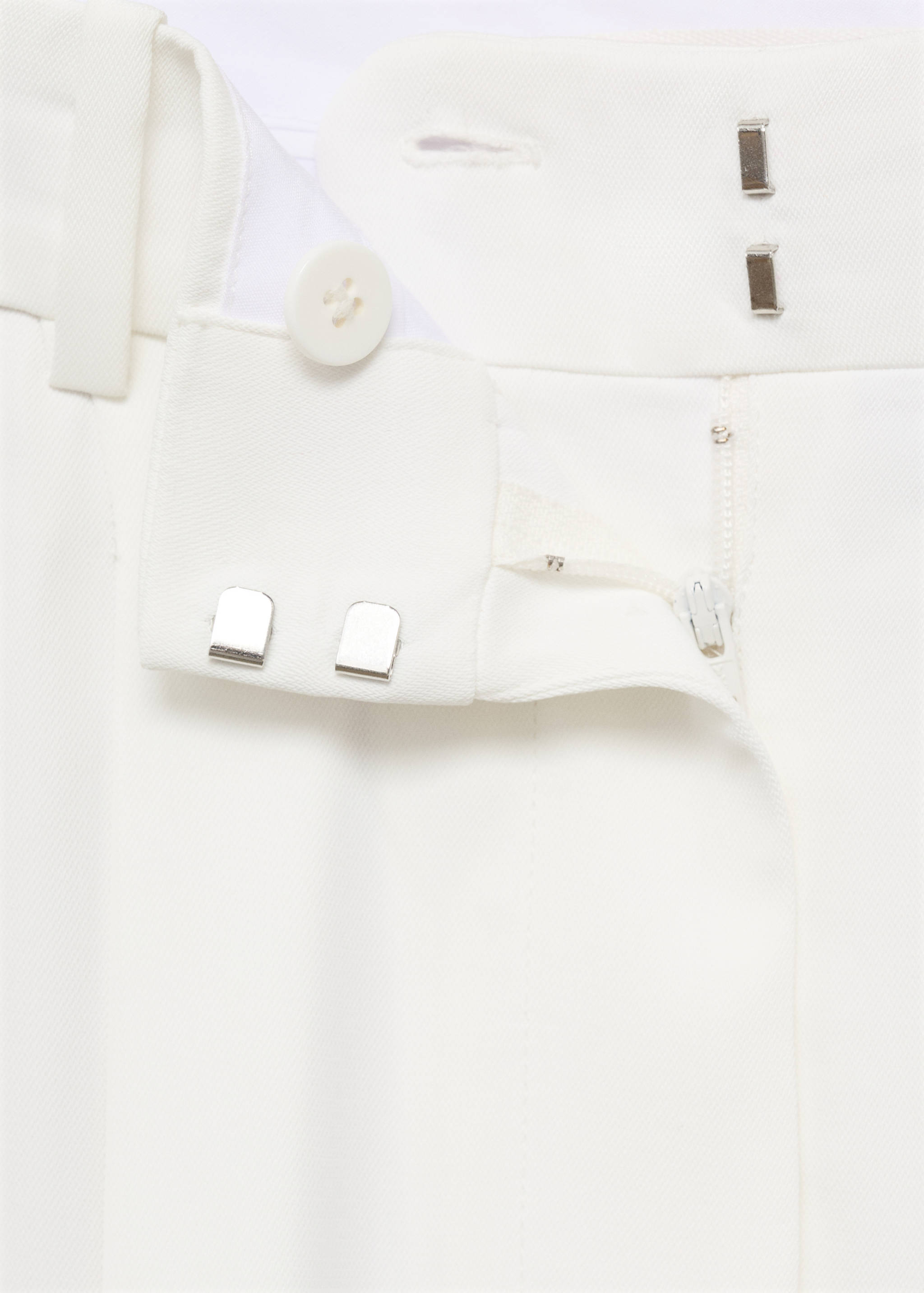 Pantalón traje wide leg pinzas - Detalle del artículo 8