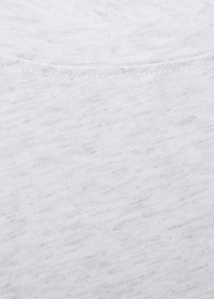 Short-sleeved cotton t-shirt — Vanilla