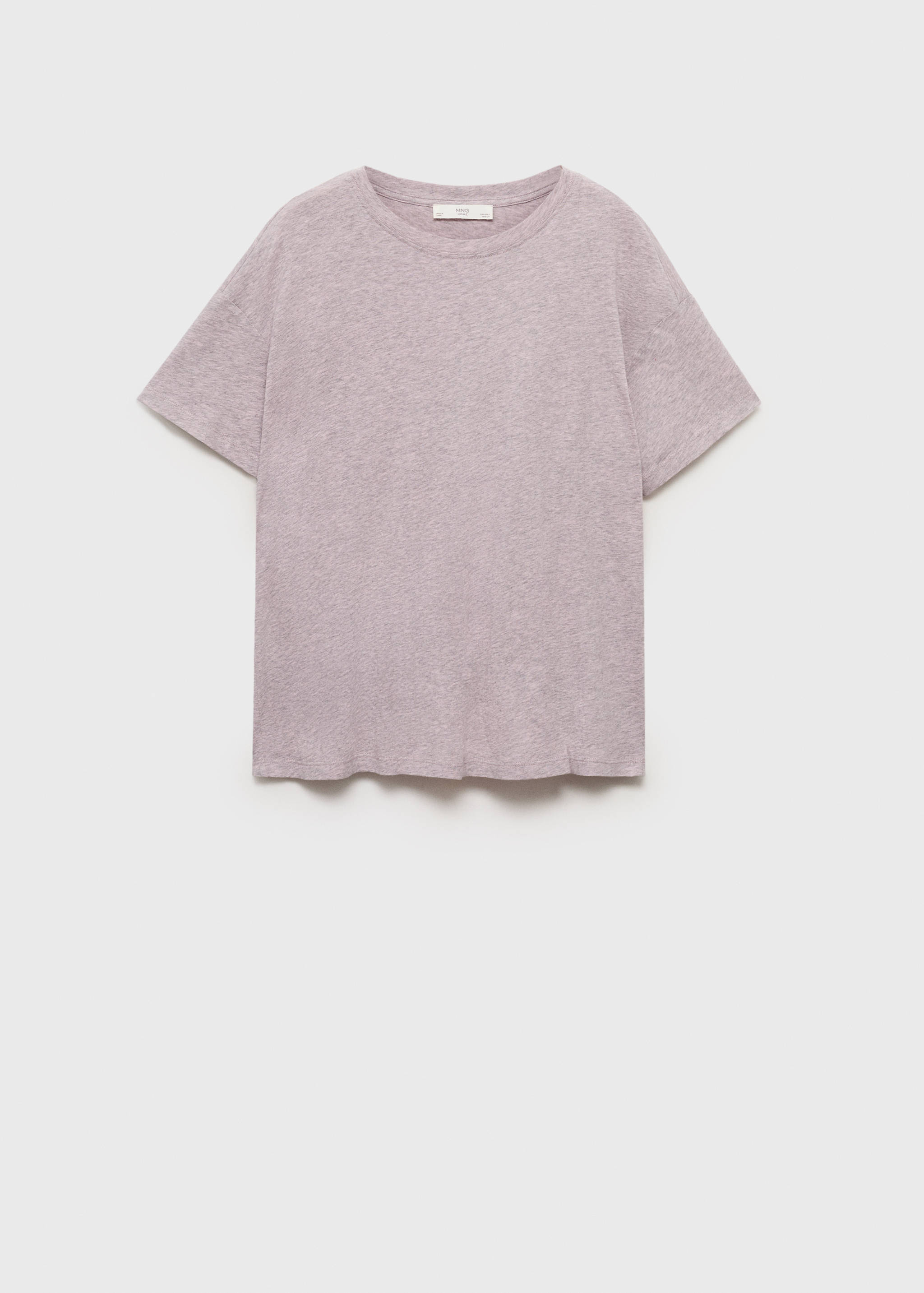 Short-sleeved cotton t-shirt - Article without model
