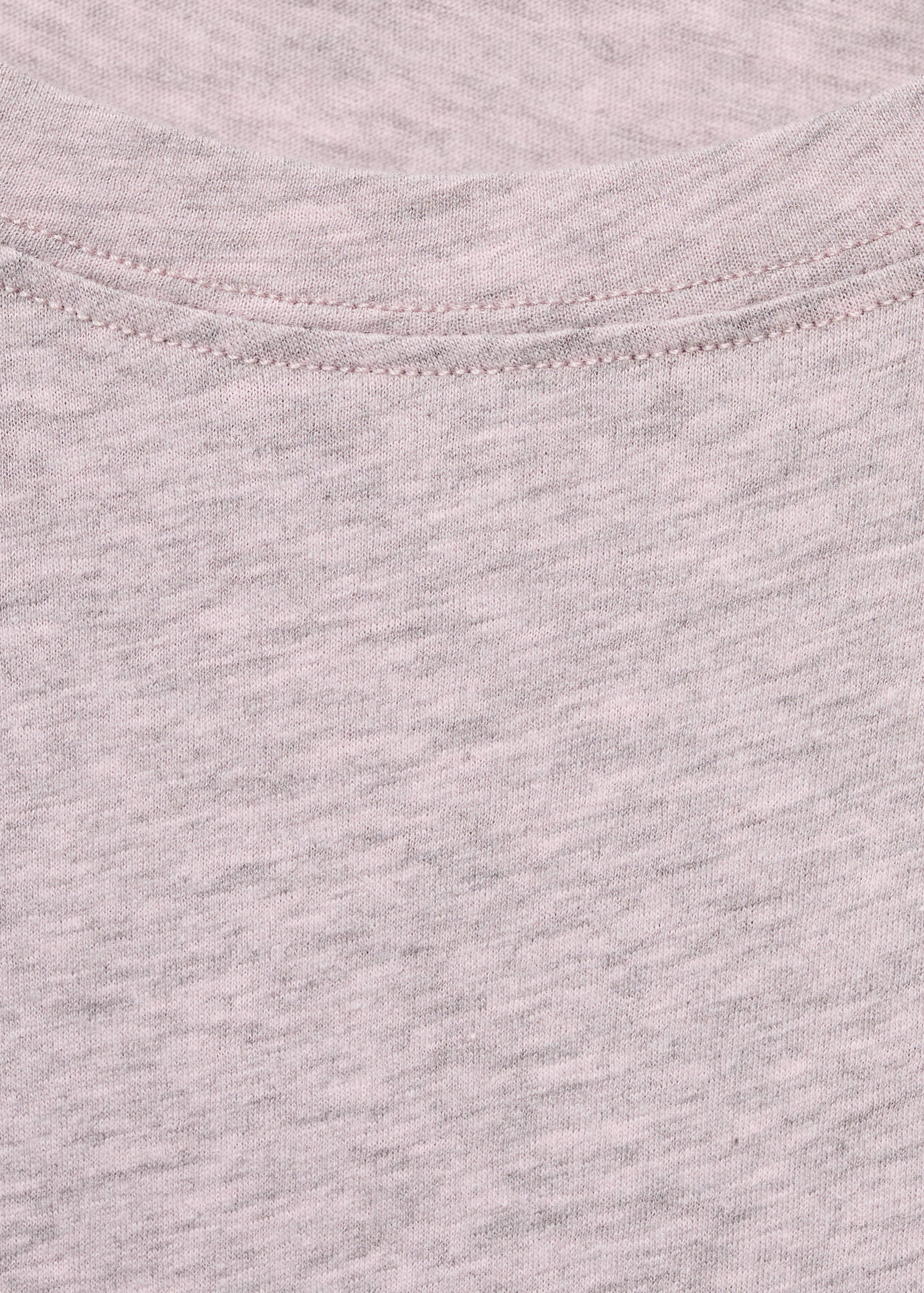 Short-sleeved cotton t-shirt - Details of the article 8