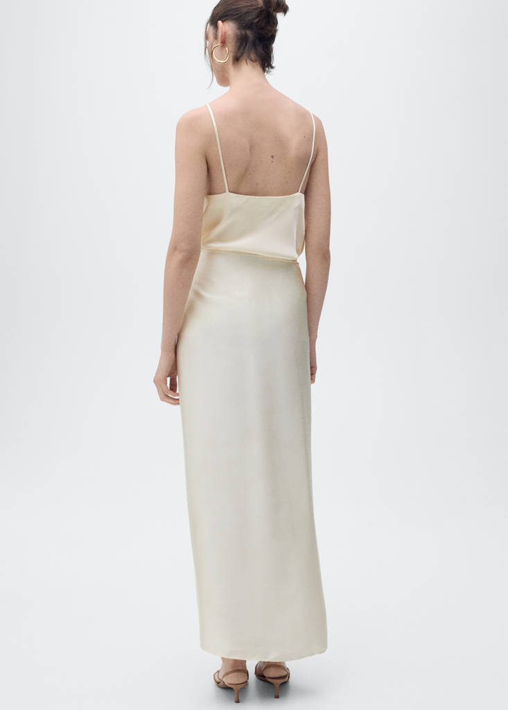 SKIRT GOLDI-L — Ecru
