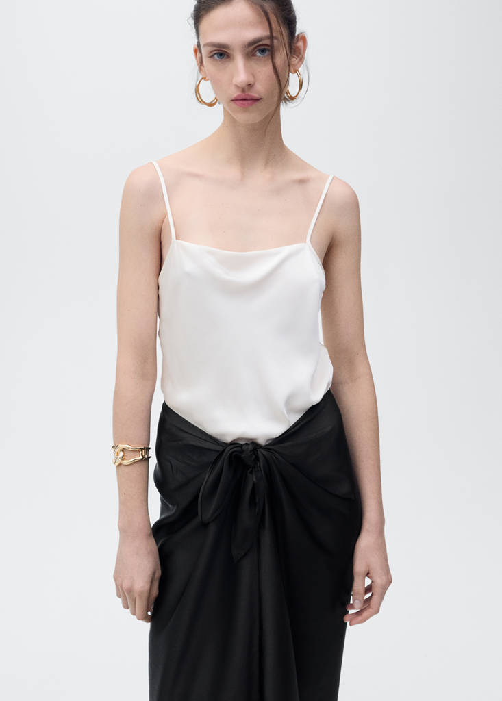 SKIRT GOLDI-L — Black