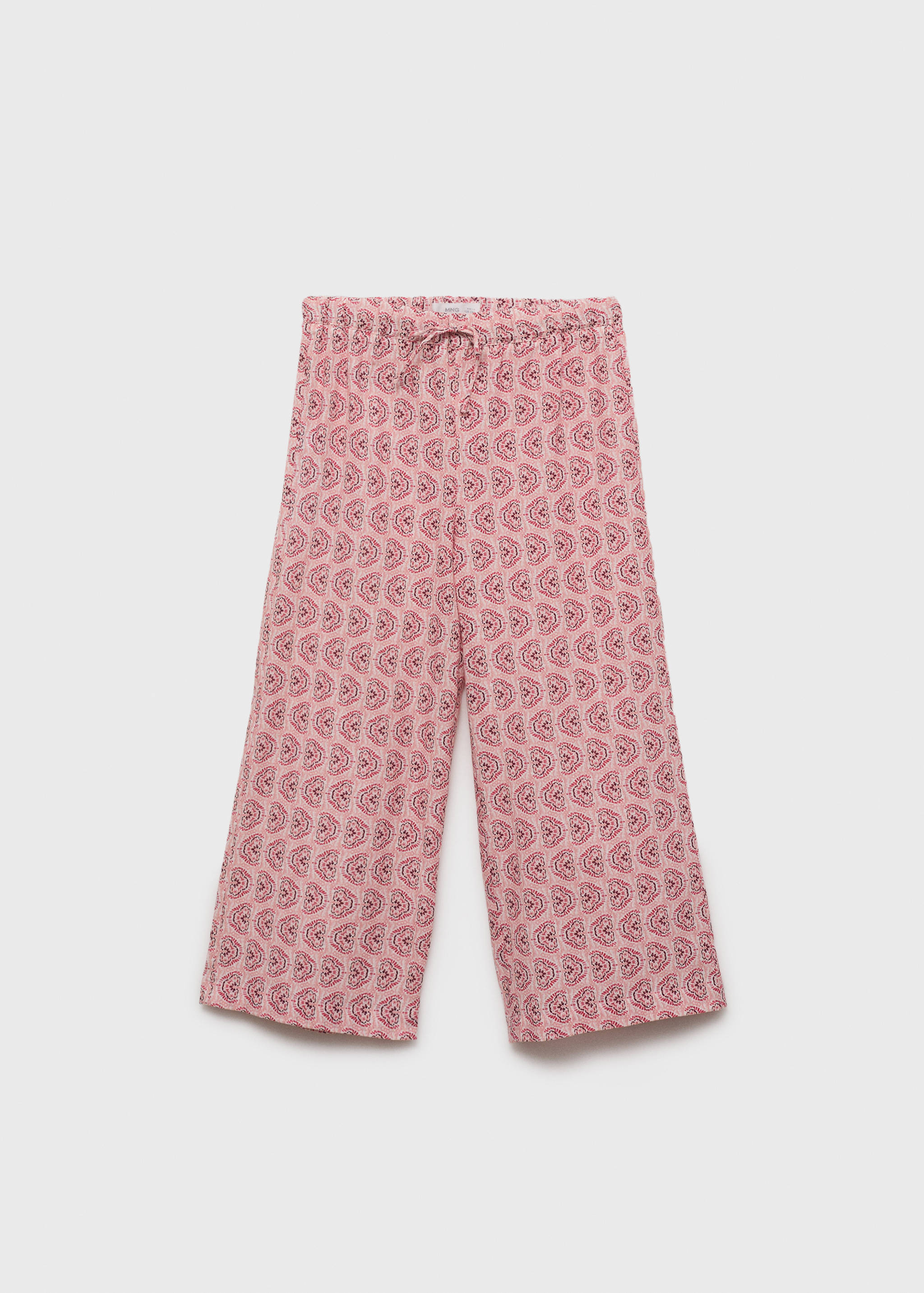 Printed cotton pants - Article without model