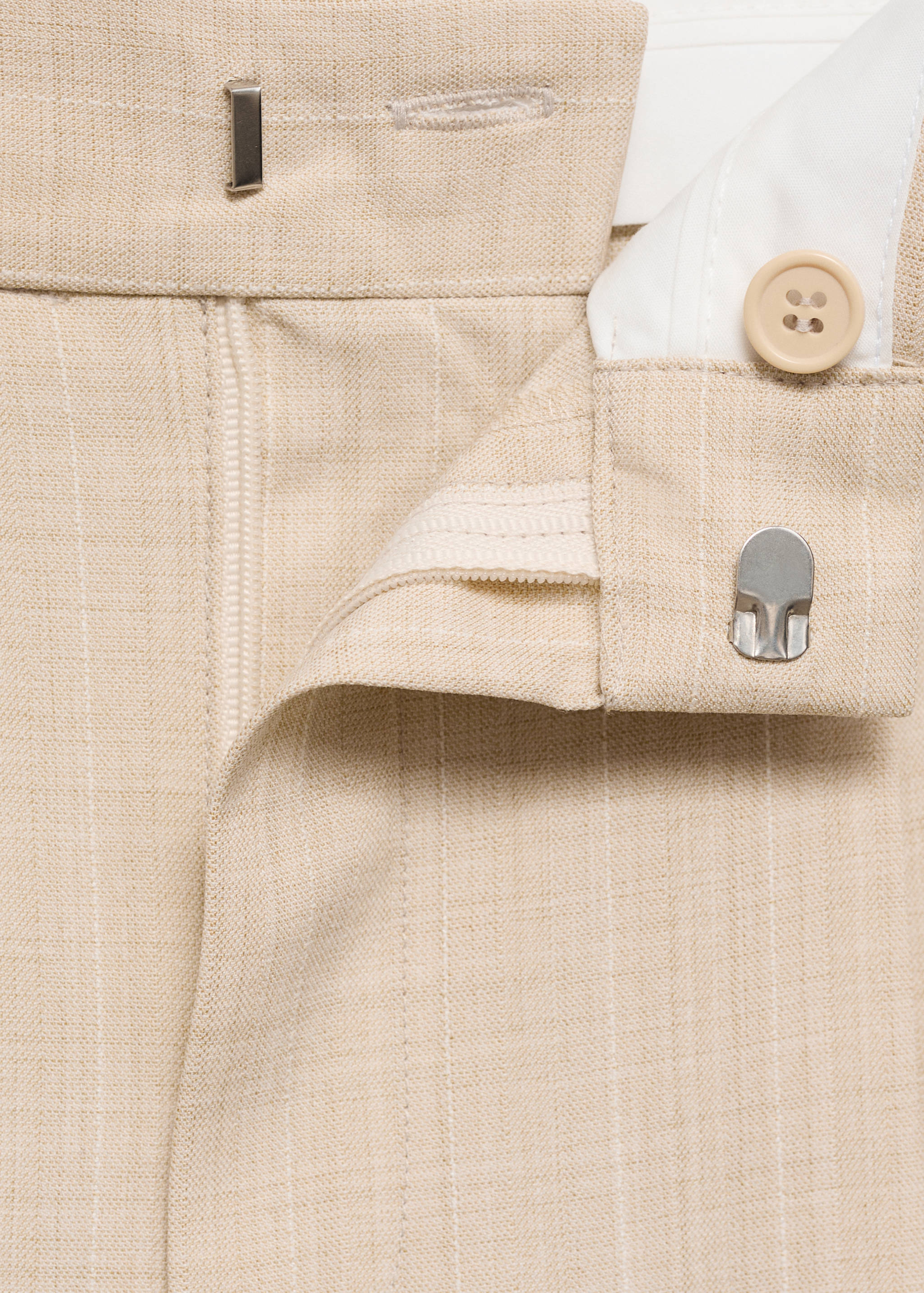 Straight suit trousers - Details of the article 8