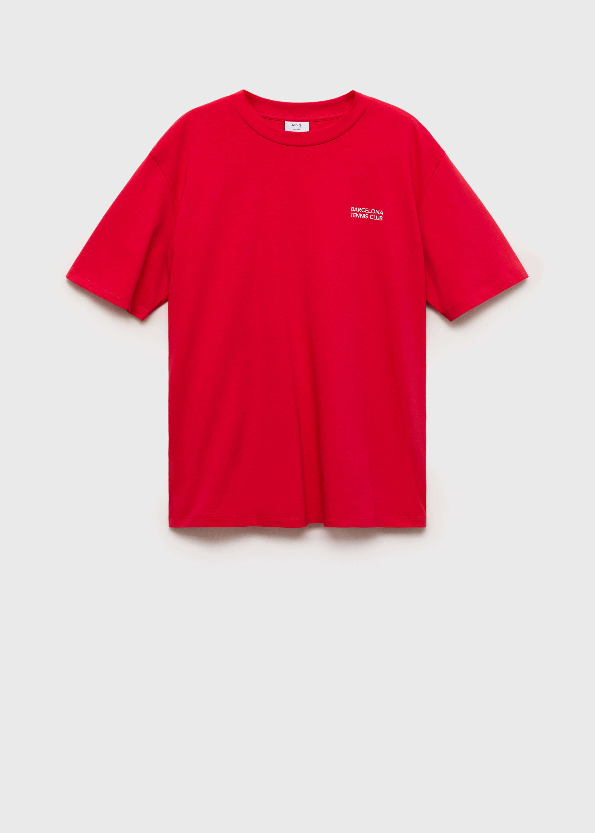 Printed text T-shirt - Article without model