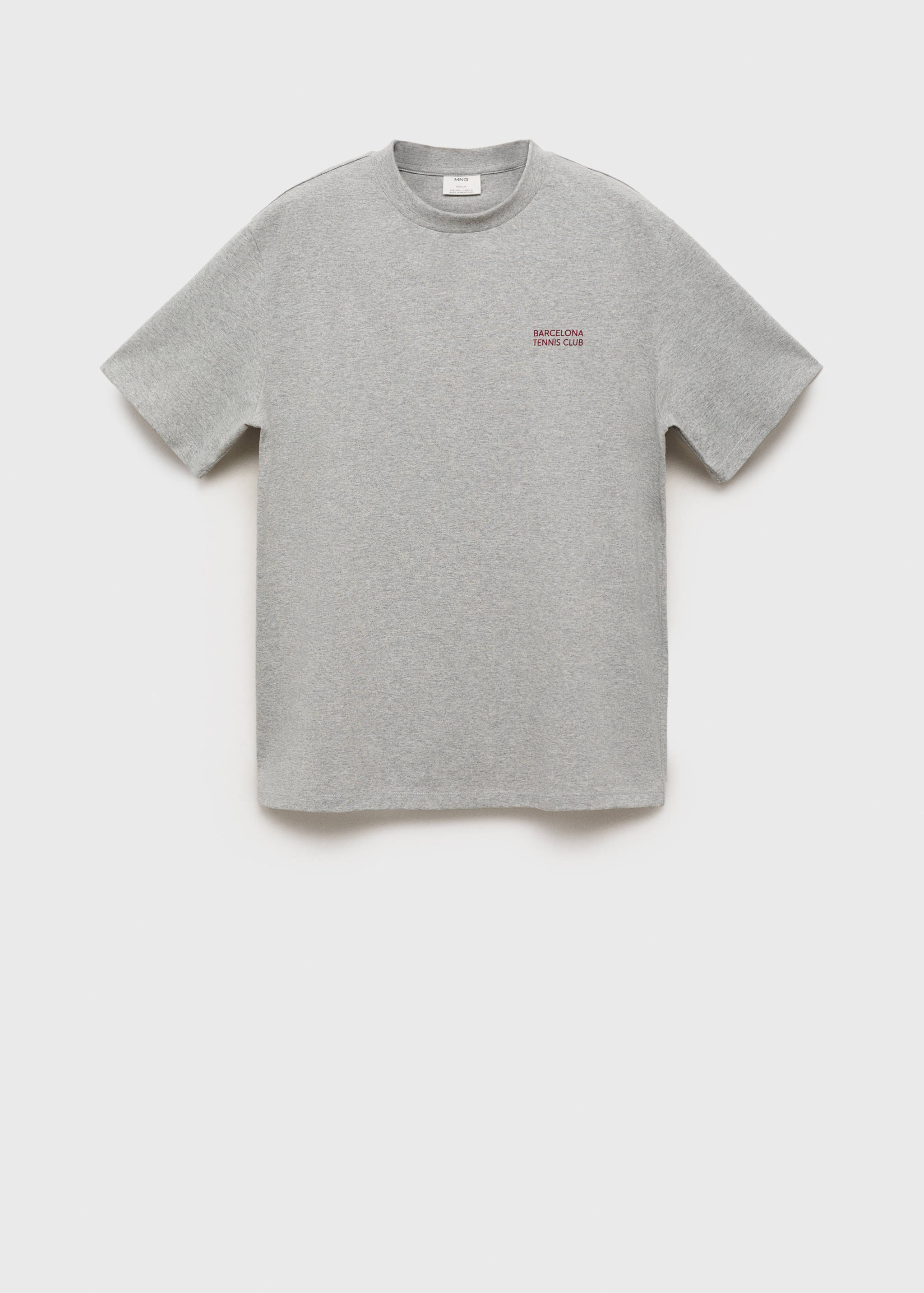 Printed text T-shirt - Article without model