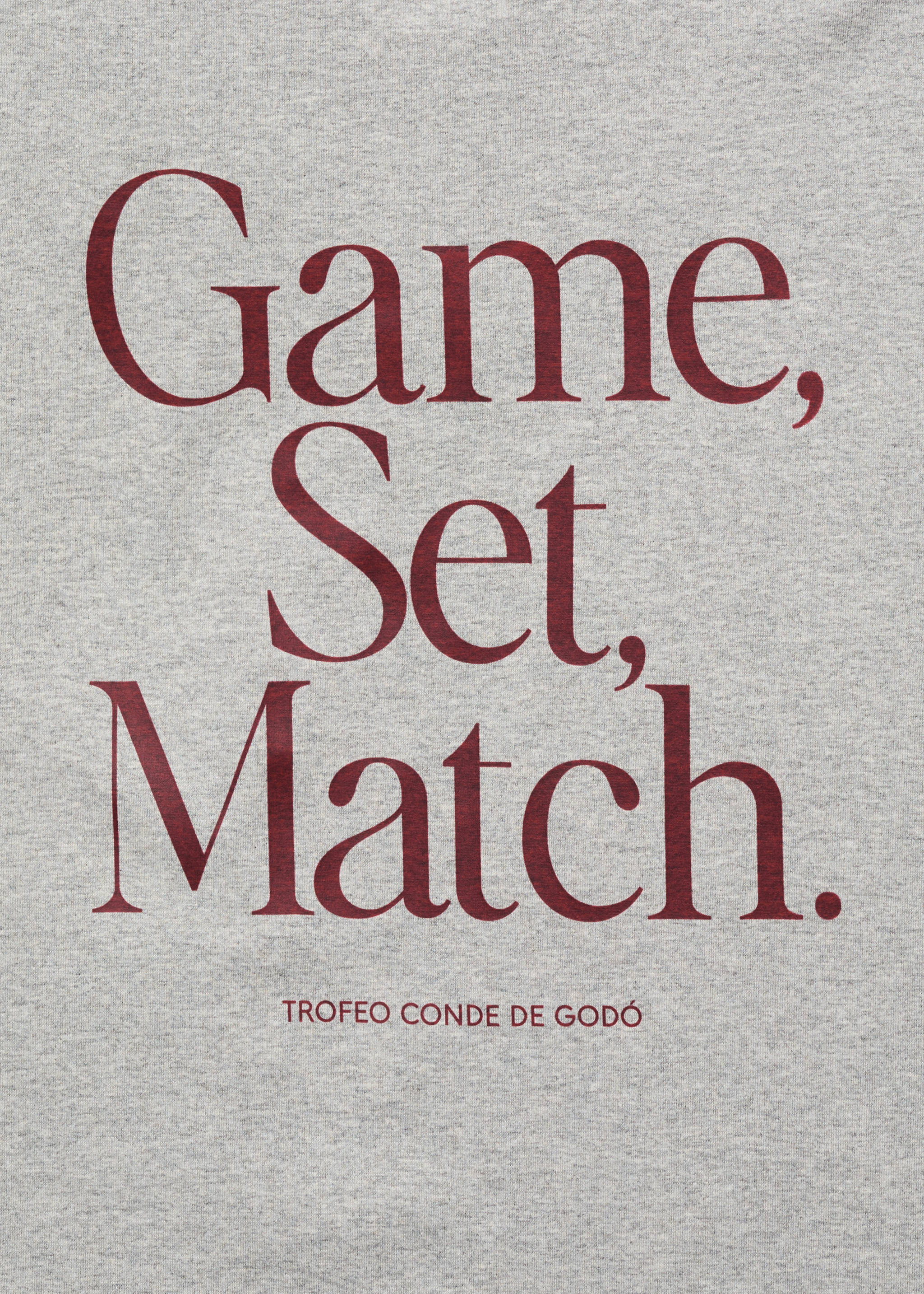 Printed text T-shirt - Details of the article 0