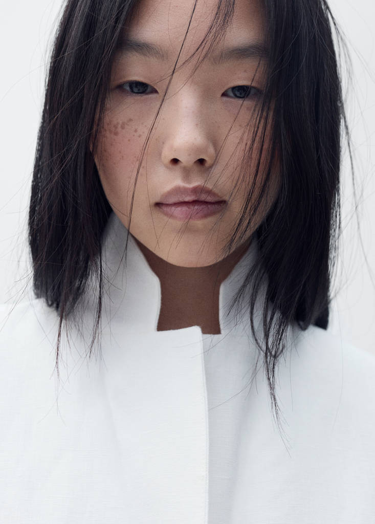 Linen suit jacket — Off White