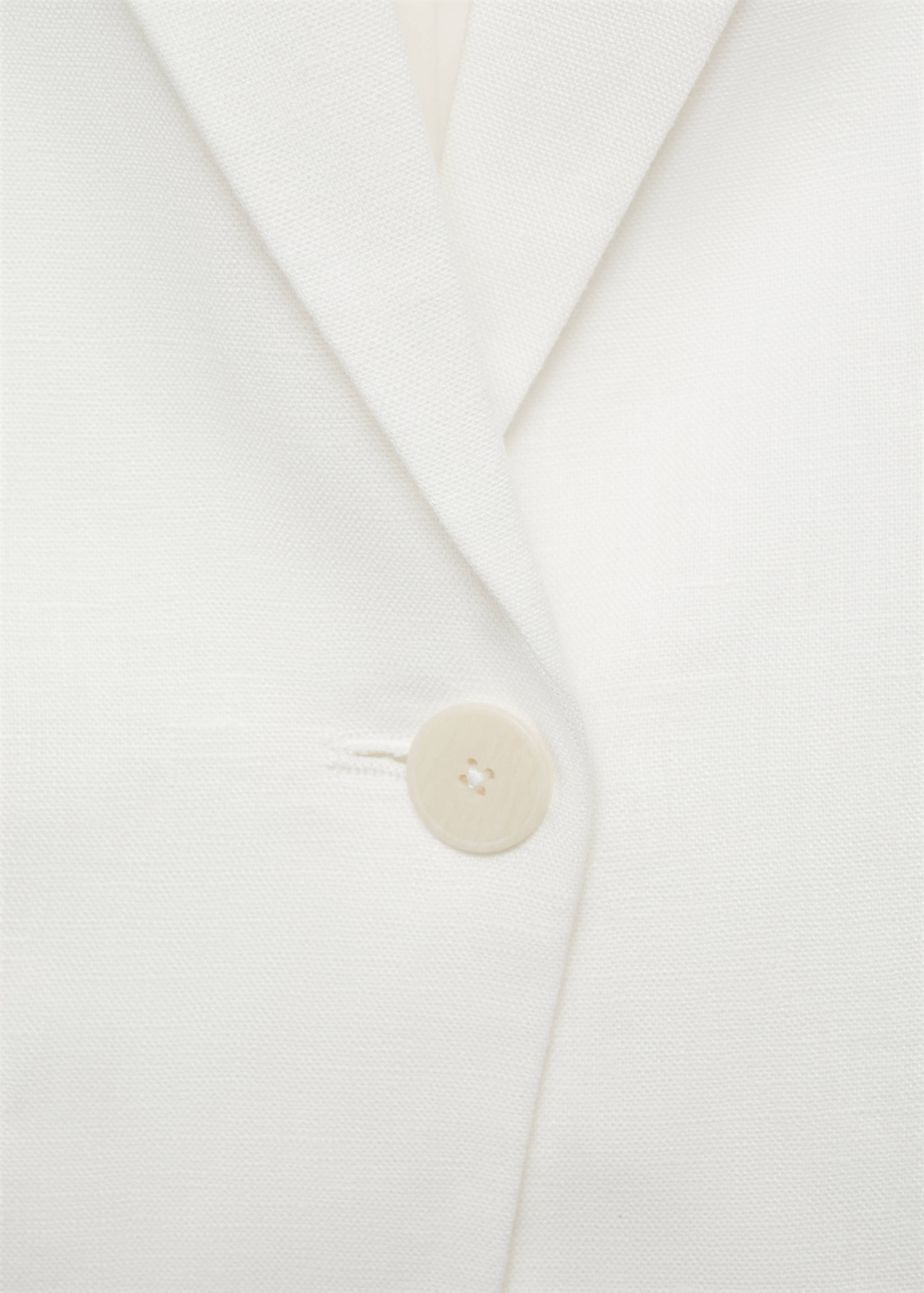 Linen suit jacket - Details of the article 8