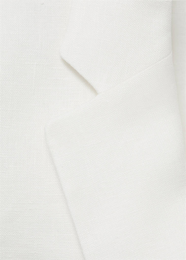 Linen suit jacket — Off White