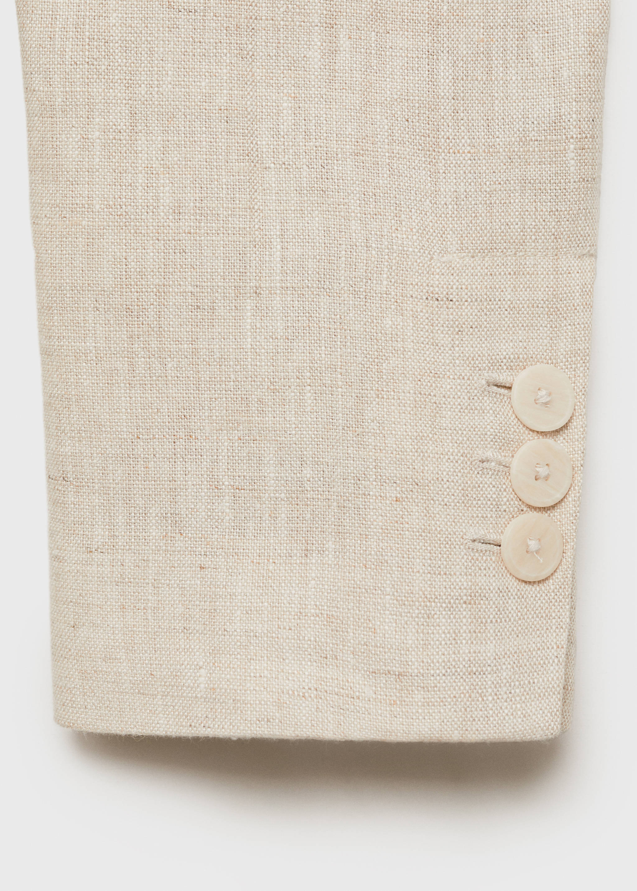 Blazer de fato de linho - Pormenor do artigo 0