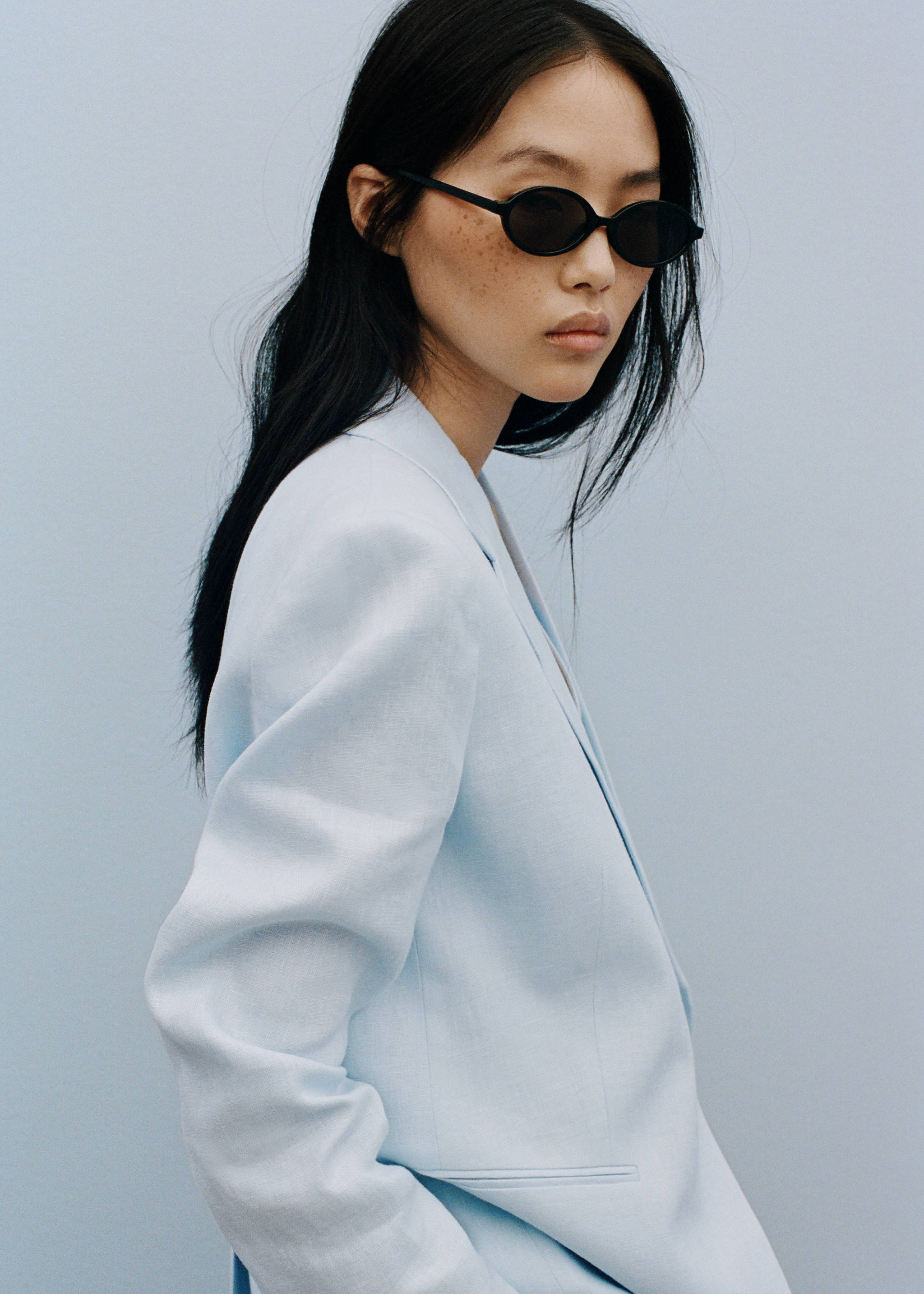 Blazer de fato de linho - Pormenor do artigo 6