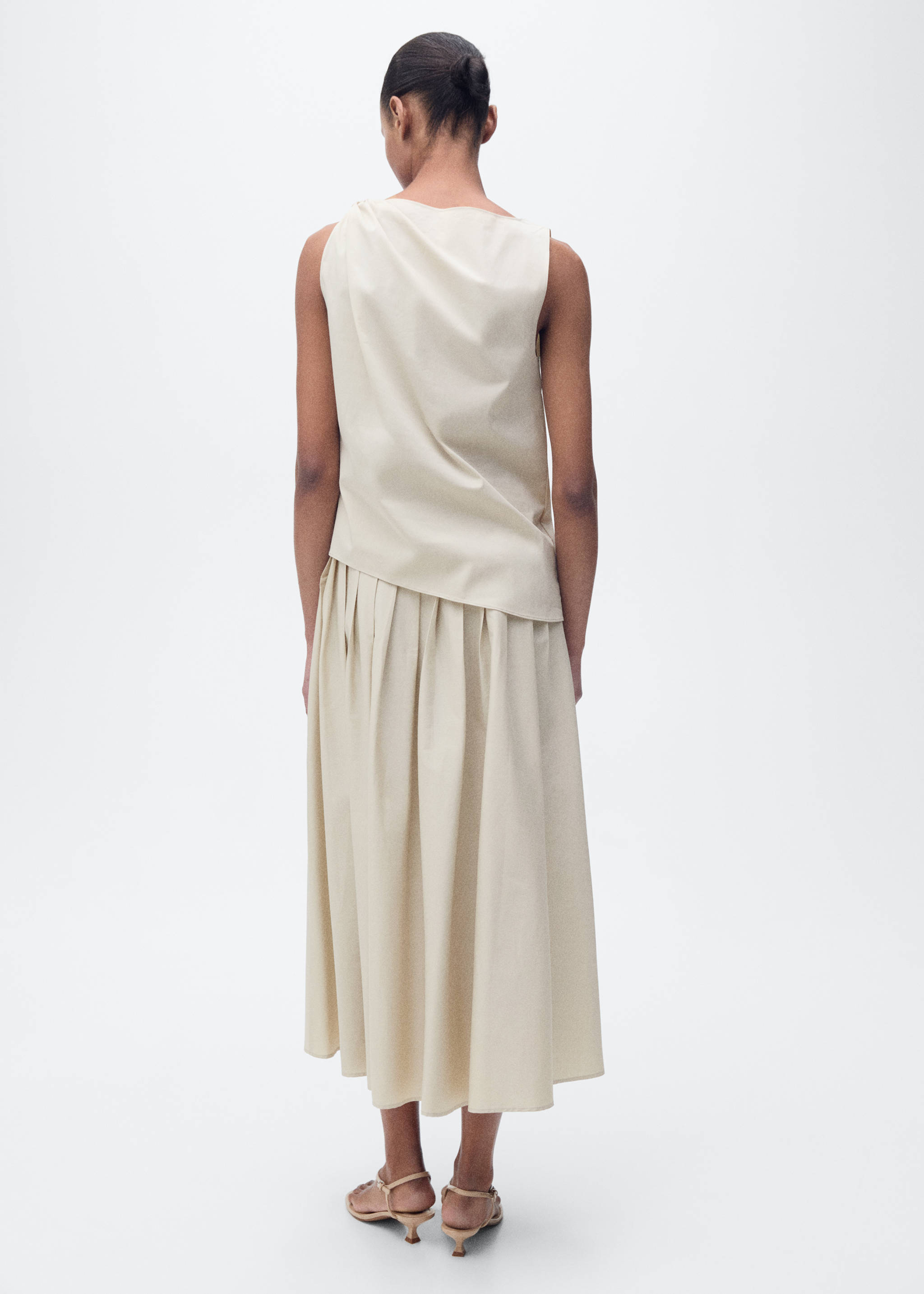 Top nó algodão - Verso do artigo