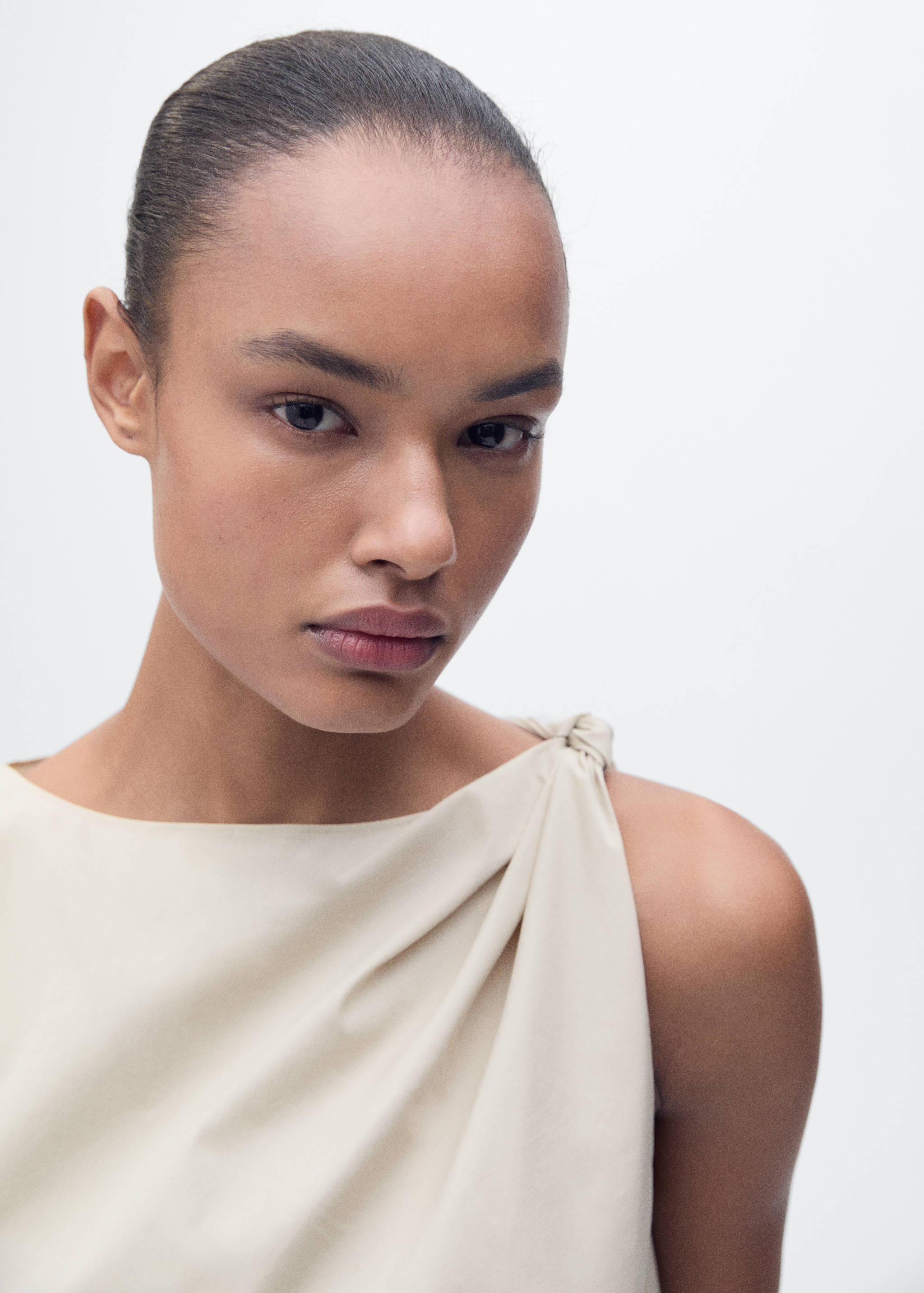 Top nó algodão - Pormenor do artigo 1