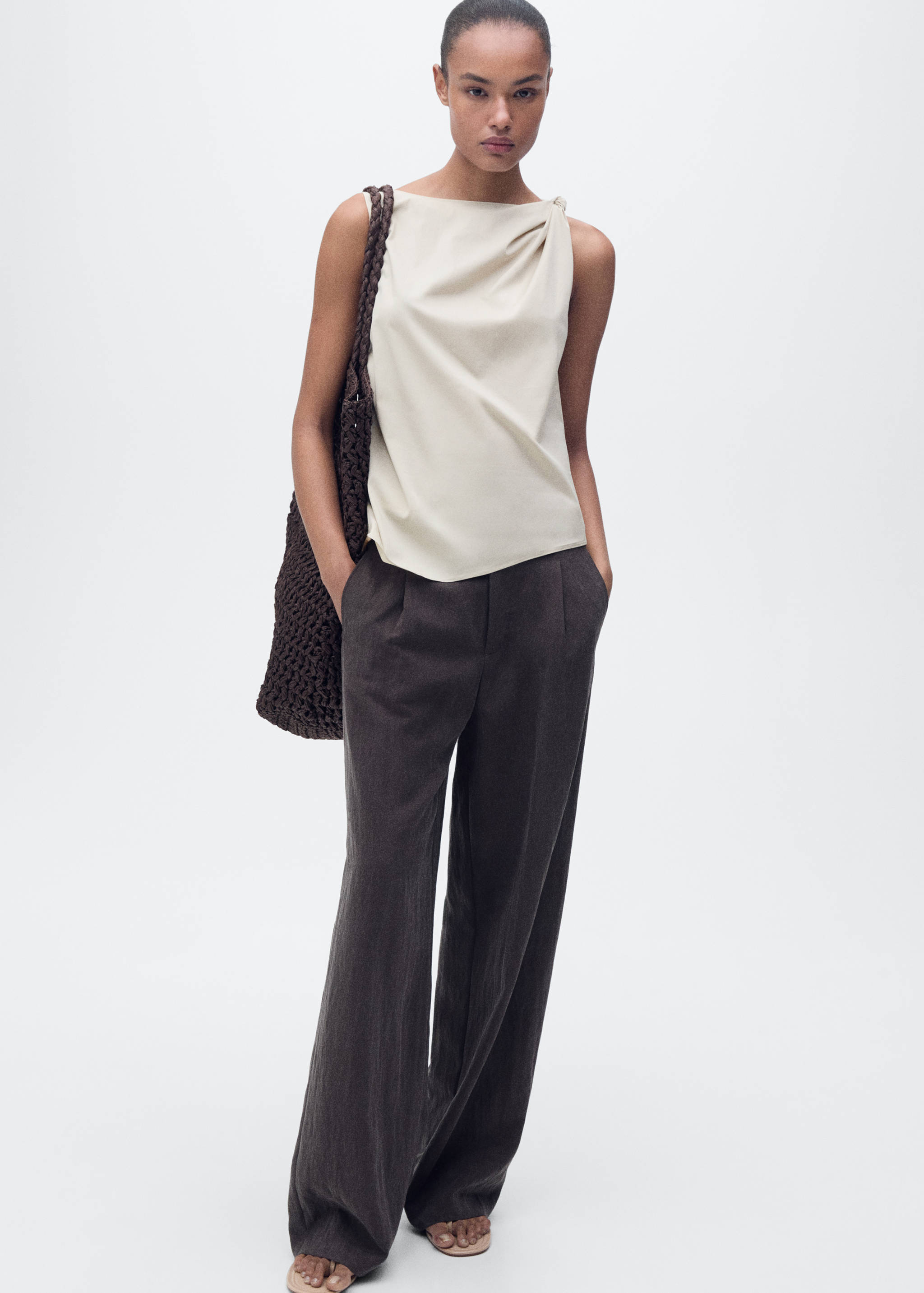 Top nó algodão - Pormenor do artigo 6