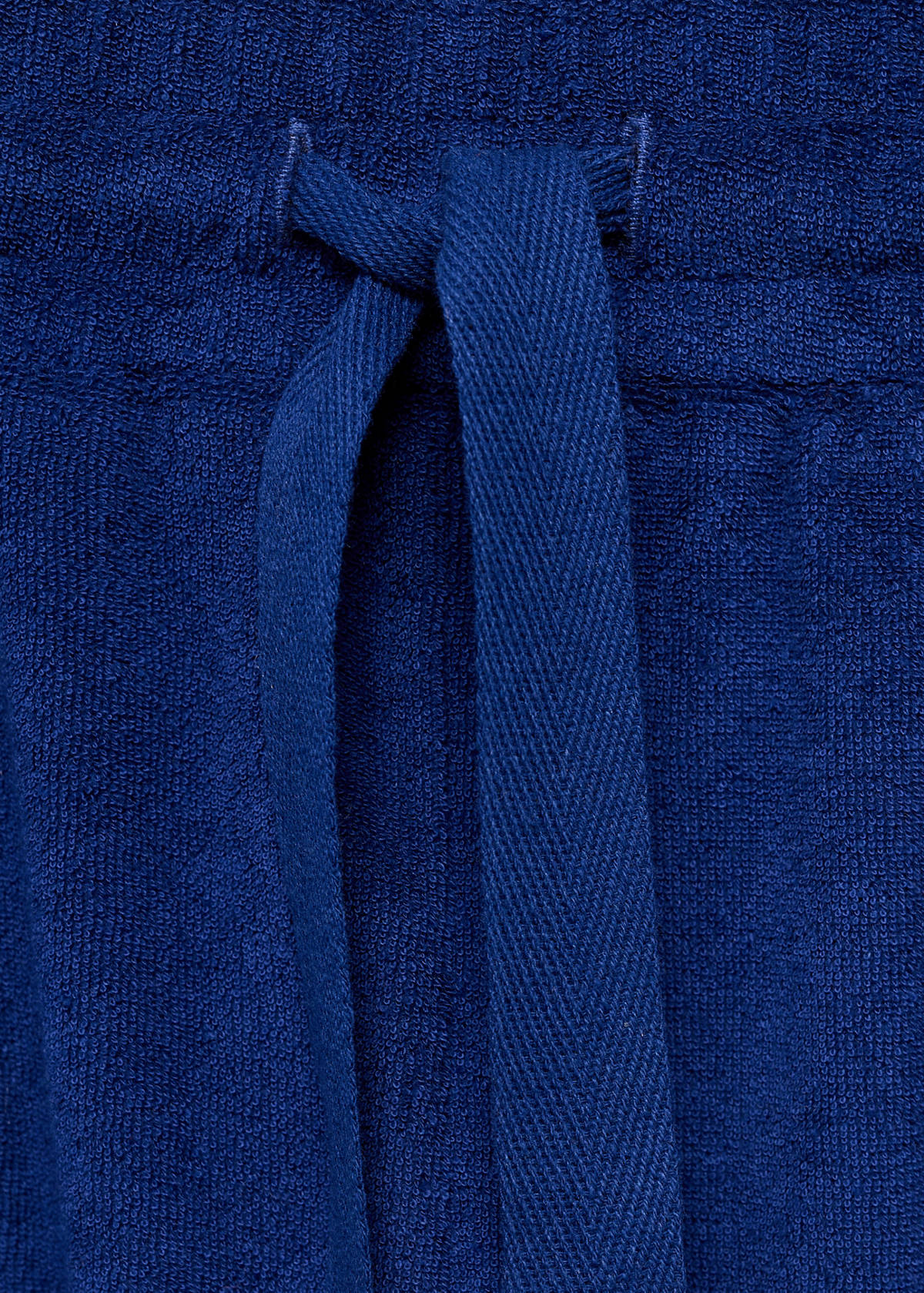 Terry cotton trousers — Dark Navy