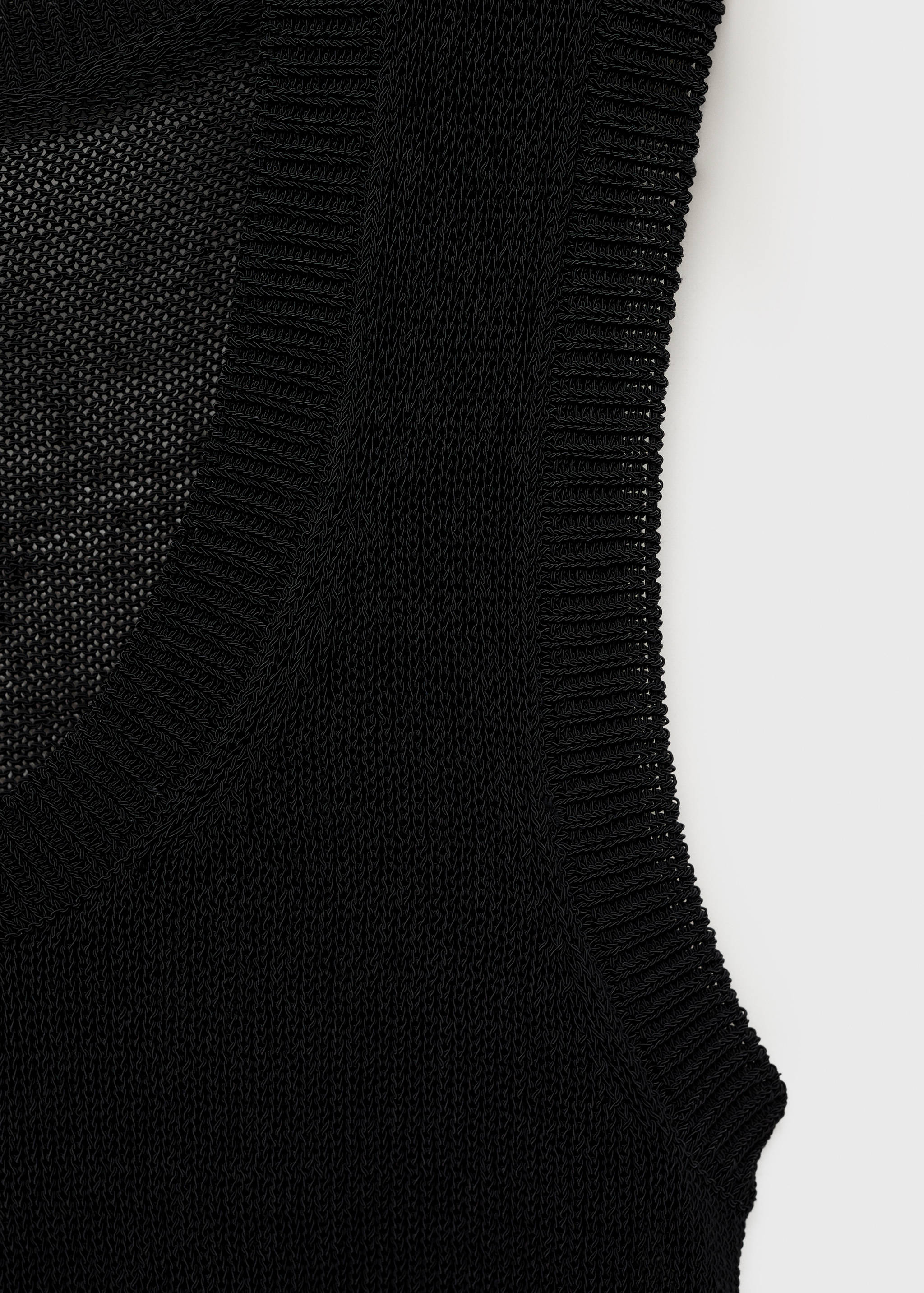 Low-neck knitted top - Details of the article 8