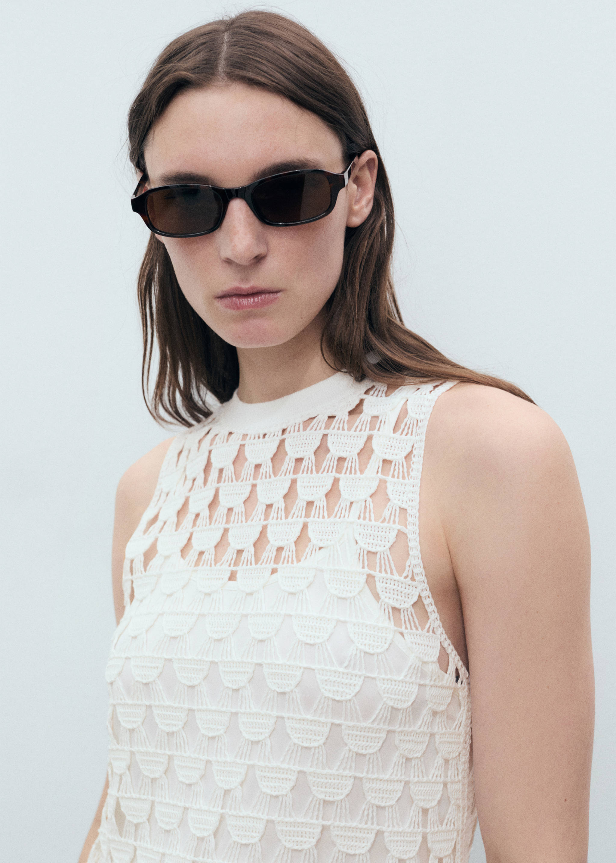 Crochet short dress - Details of the article 1