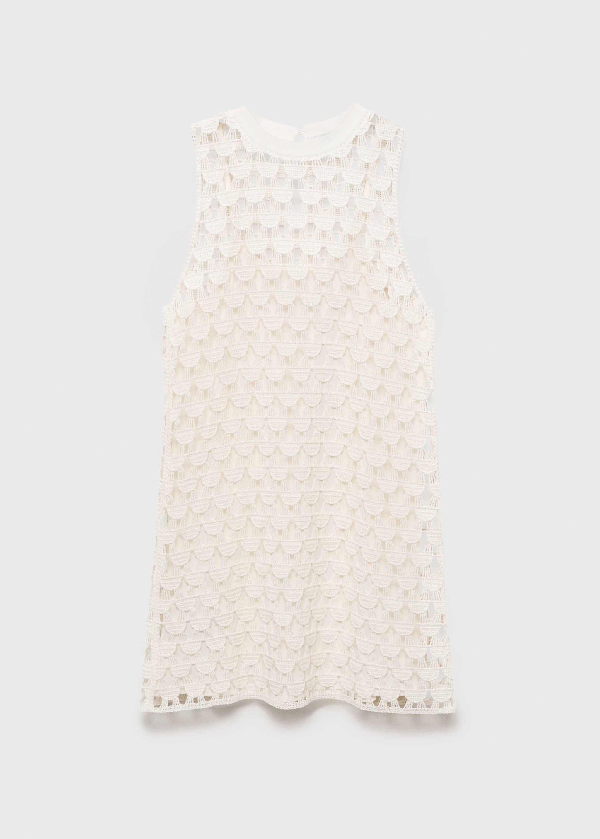 Crochet short dress - Article without model