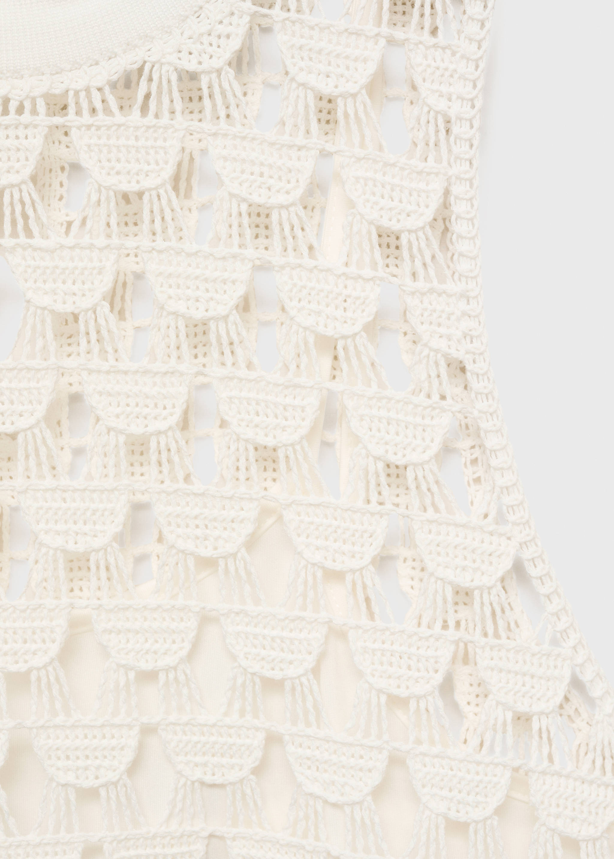 Crochet short dress - Details of the article 8