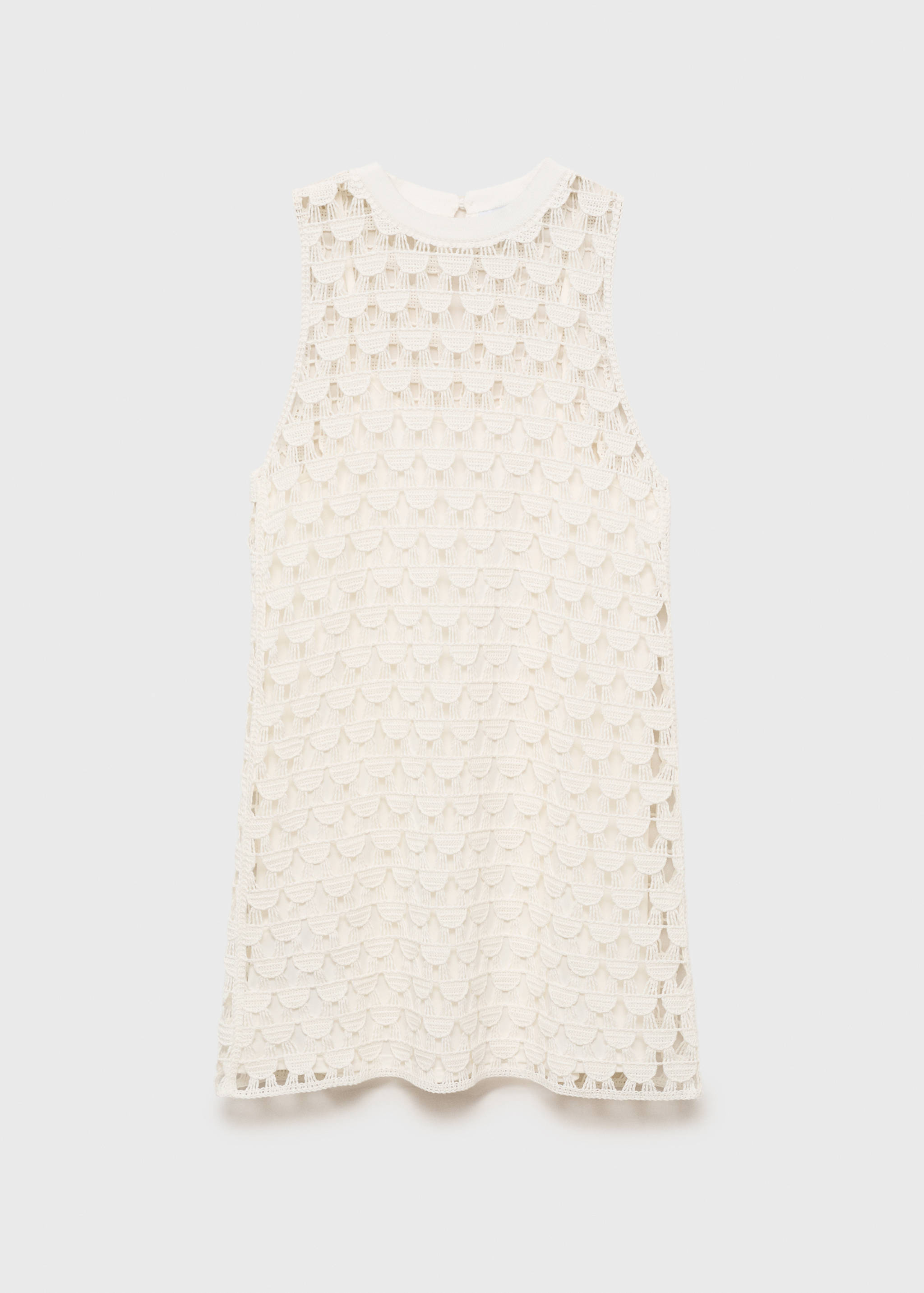 Crochet short dress - Article without model