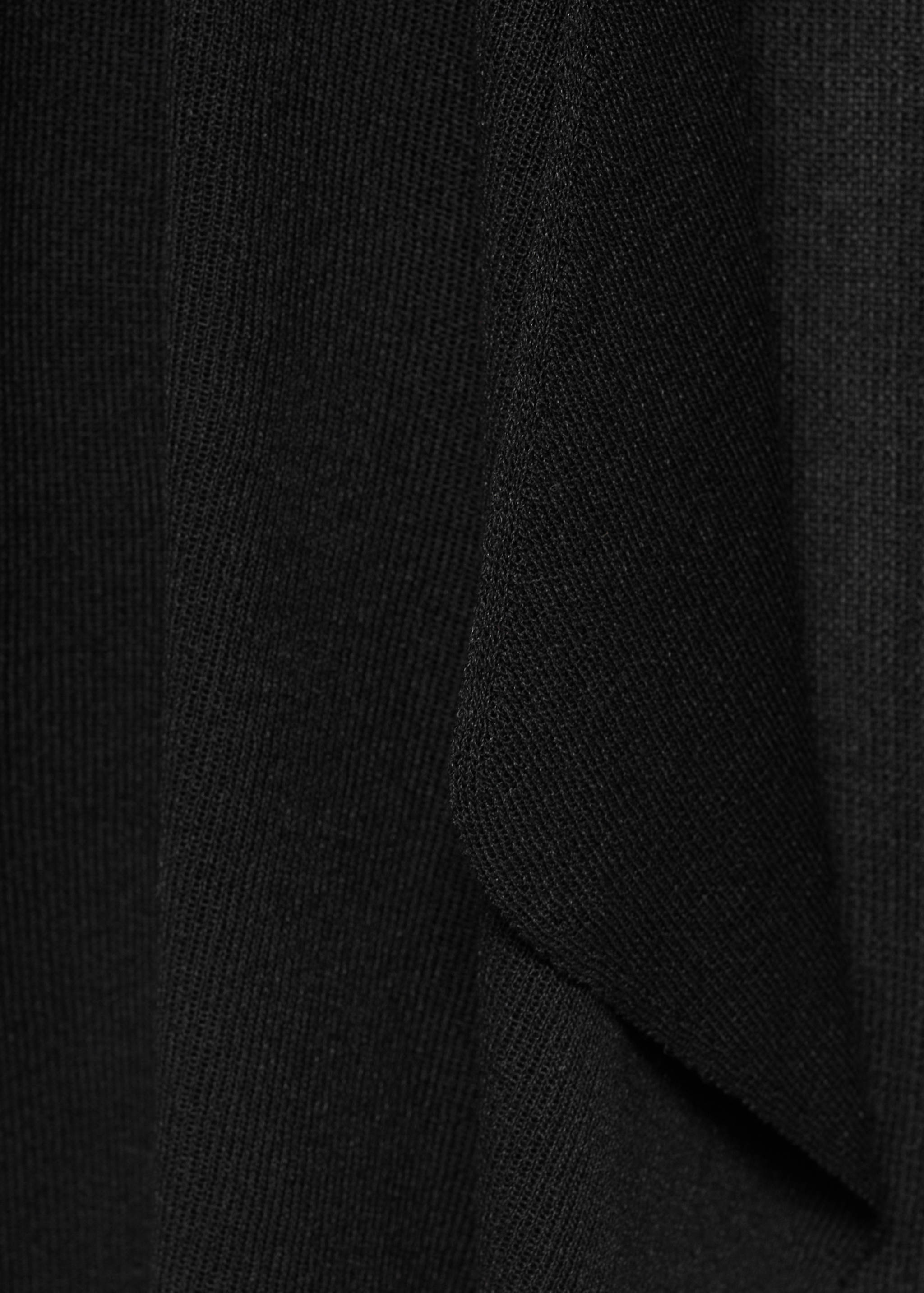 Knitted cropped cardigan - Details of the article 8