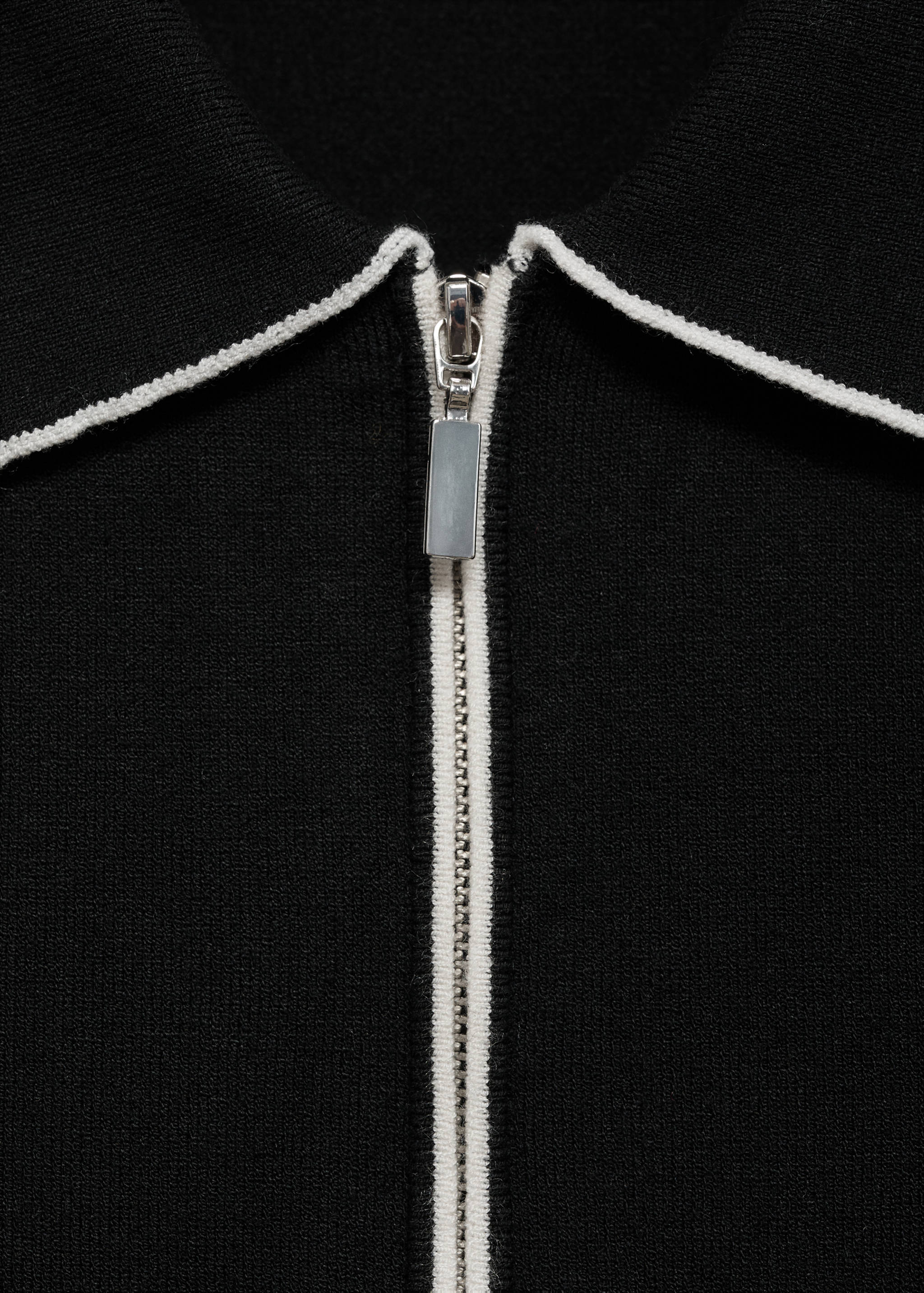 Jersey cuello polo ribetes contraste - Detalle del artículo 8